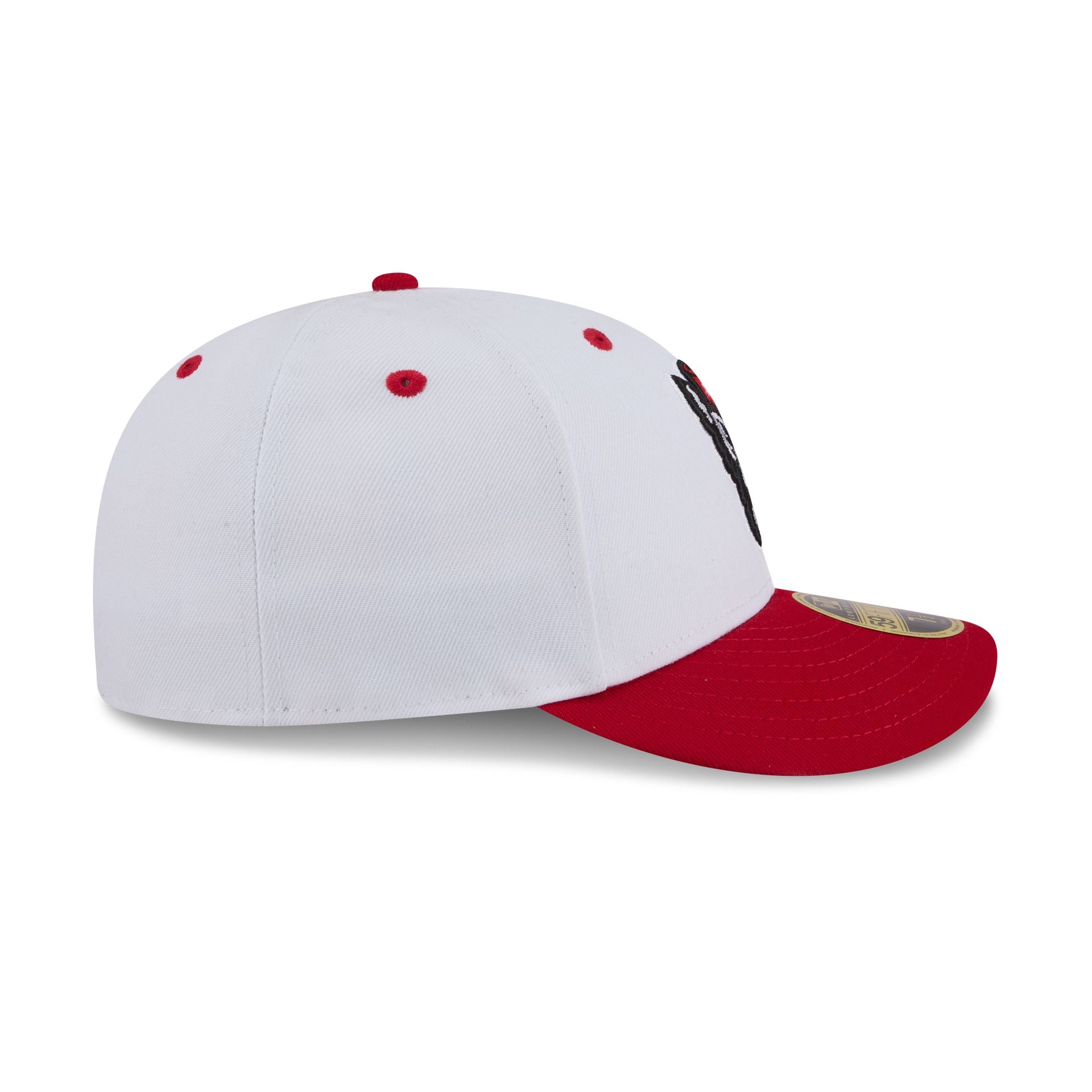 New Era x adidas NC State Wolfpack White Low Profile 59FIFTY Fitted Hat - Image 5