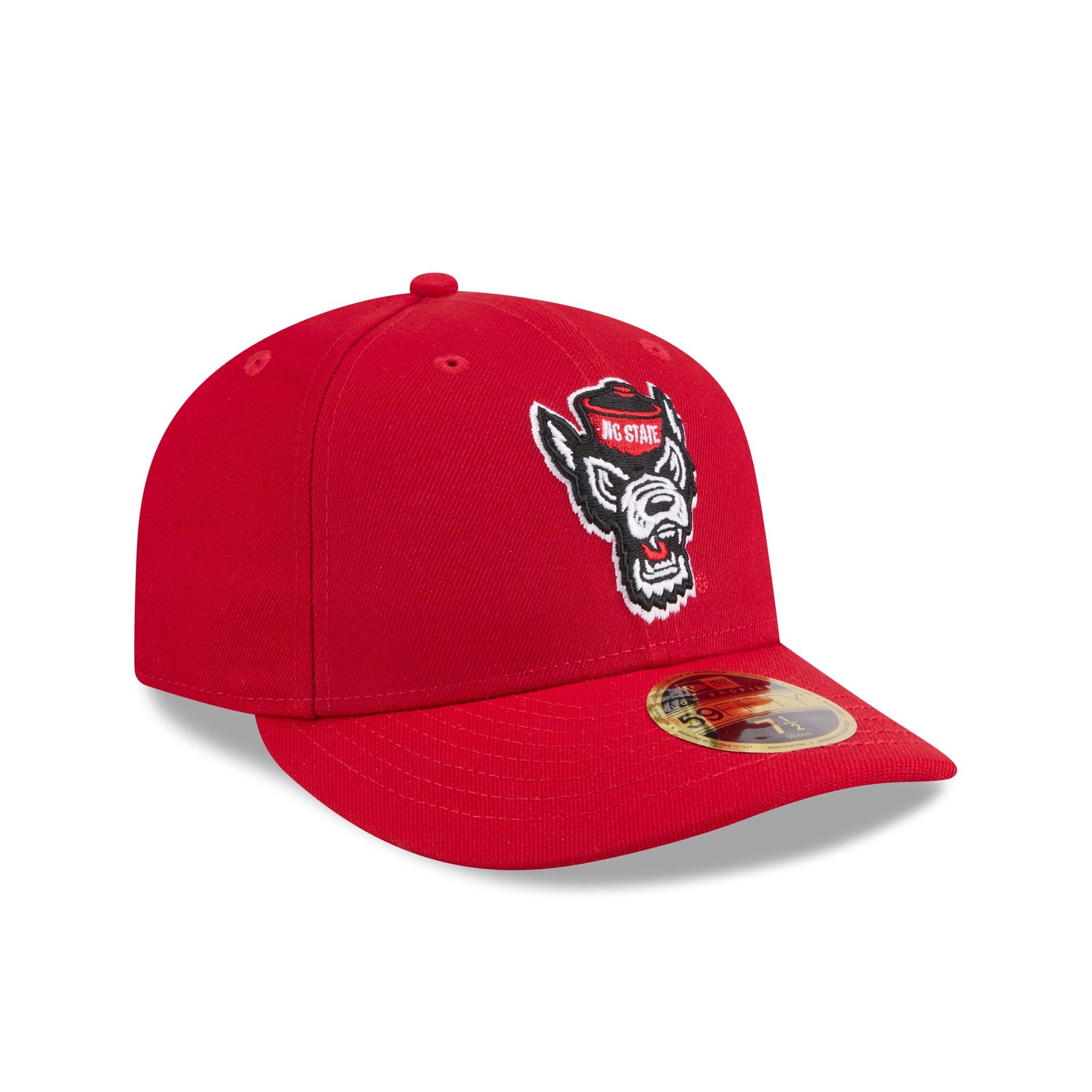 New Era x adidas NC State Wolfpack Scarlet Low Profile 59FIFTY Fitted Hat - Image 3