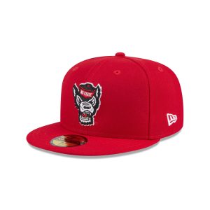 New Era x adidas NC State Wolfpack Scarlet 59FIFTY Fitted Hat