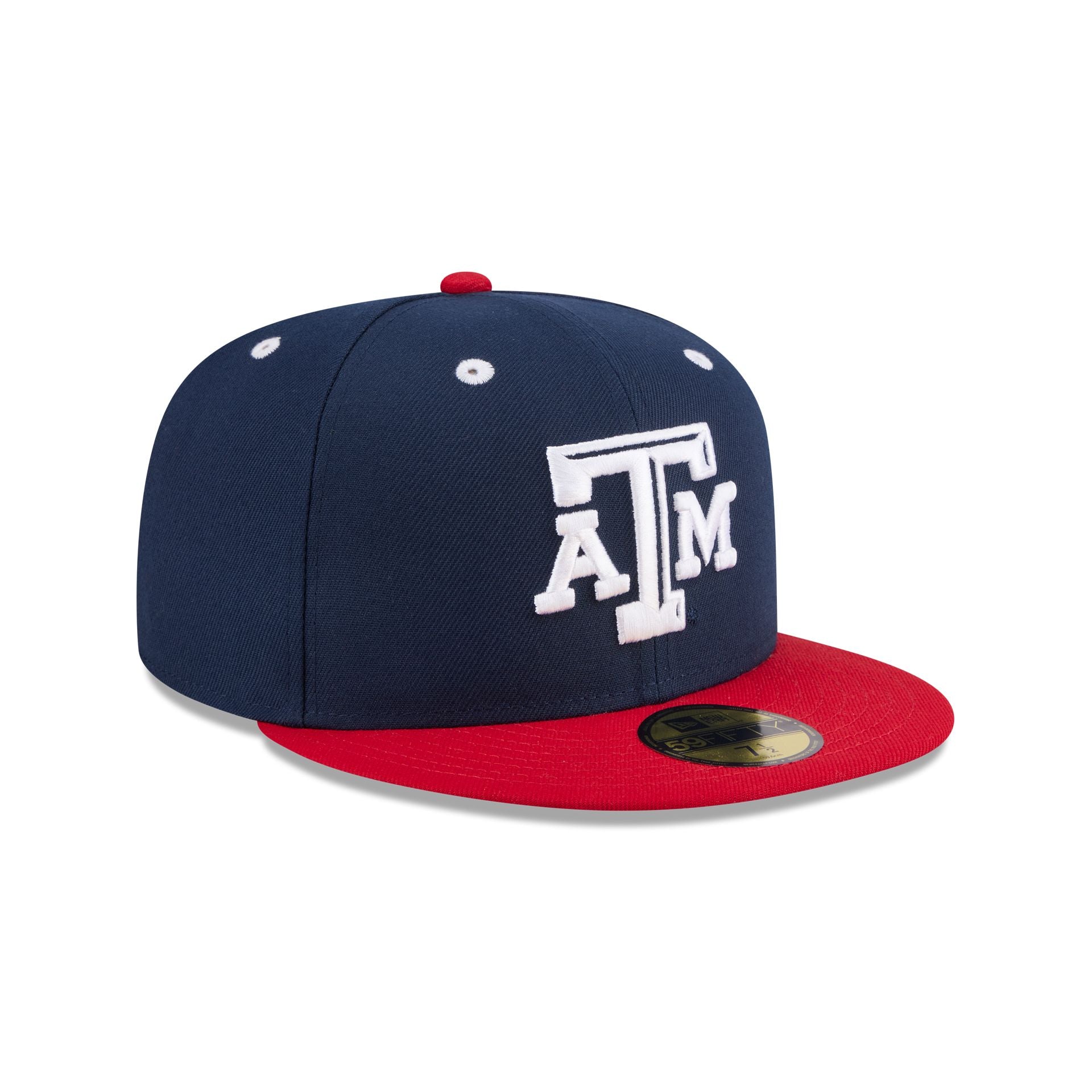New Era x adidas Texas A&M Aggies Navy 59FIFTY Fitted Hat - Image 3