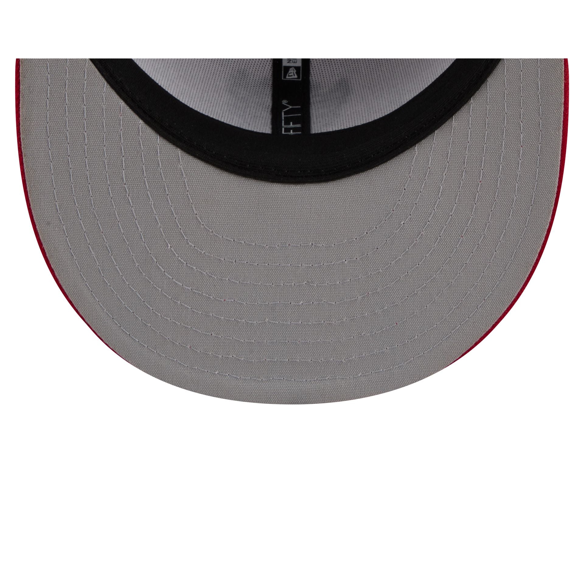 New Era x adidas NC State Wolfpack White 59FIFTY Fitted Hat - Image 7
