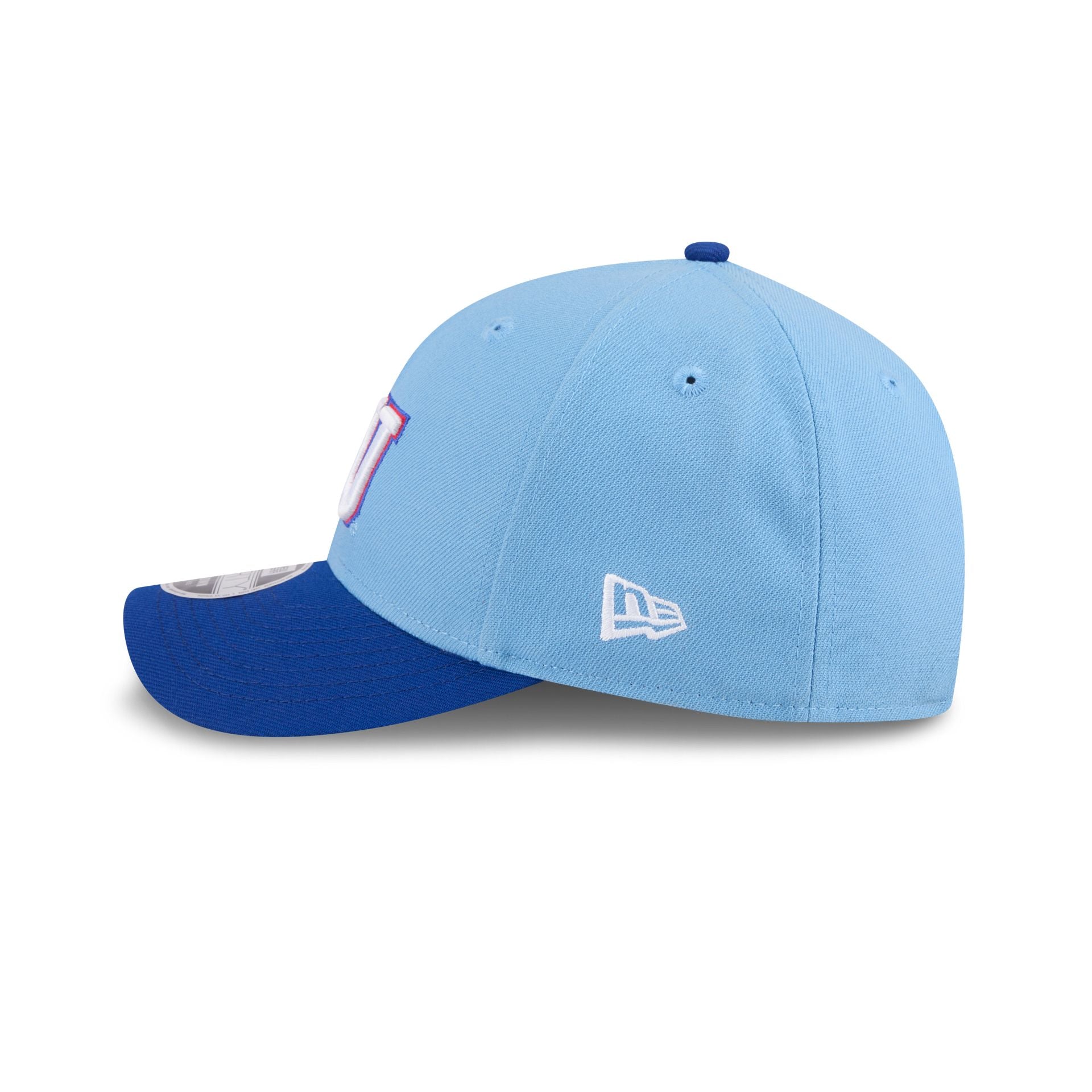 New Era x adidas Kansas Jayhawks Sky Blue 9FORTY M-Crown Snapback Hat - Image 4