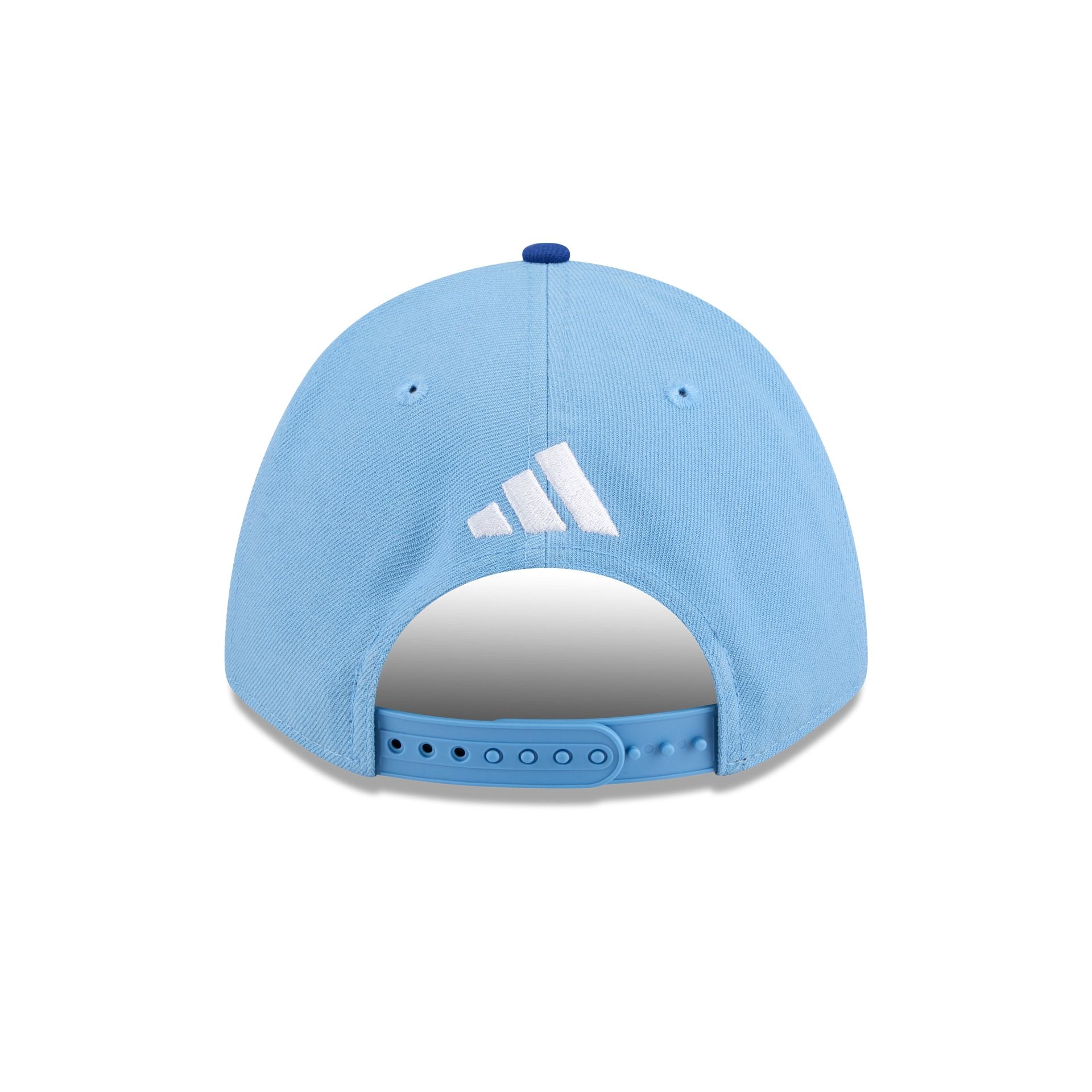 New Era x adidas Kansas Jayhawks Sky Blue 9FORTY M-Crown Snapback Hat - Image 6