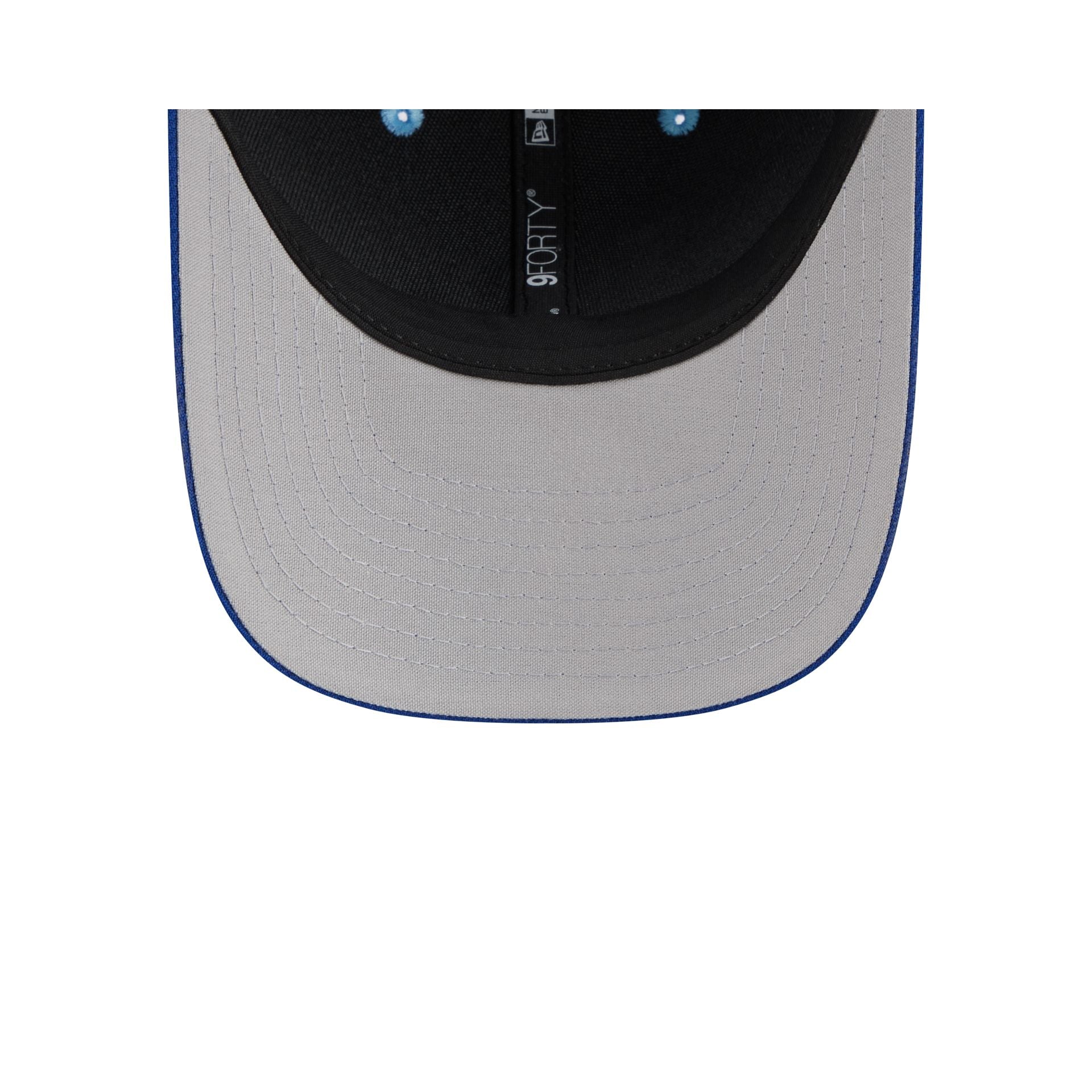New Era x adidas Kansas Jayhawks Sky Blue 9FORTY M-Crown Snapback Hat - Image 7