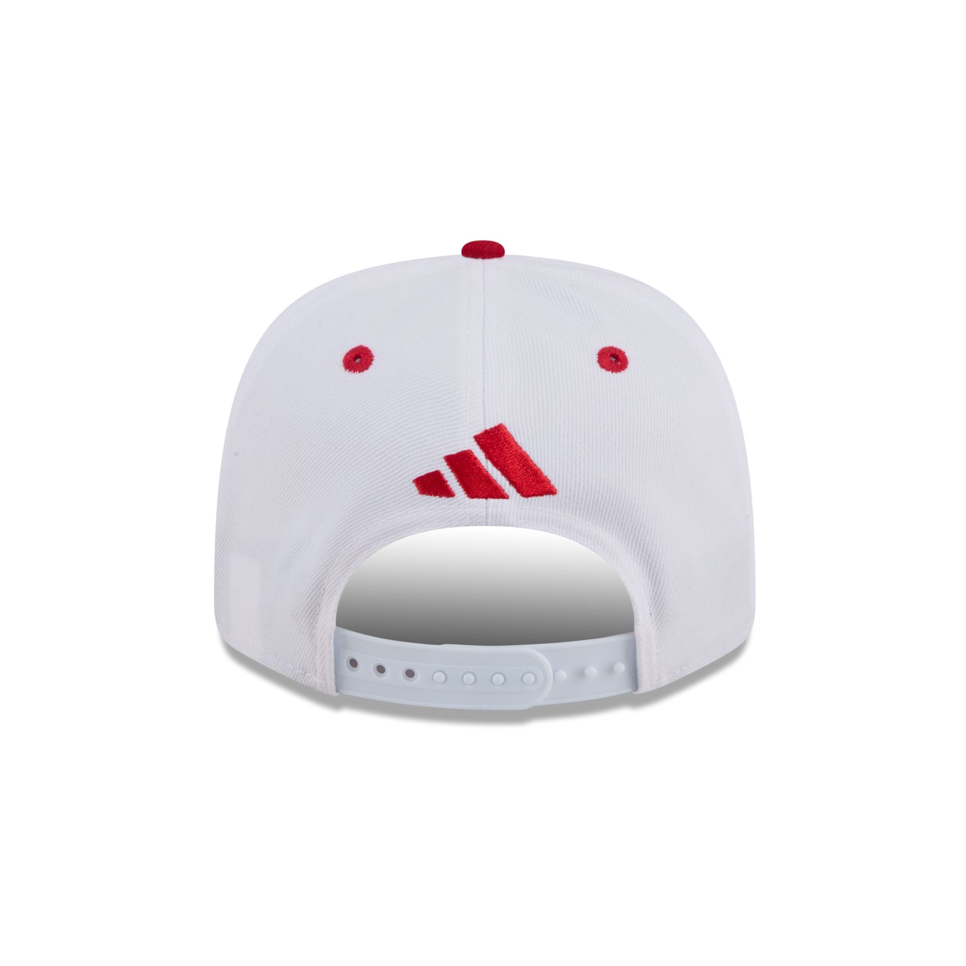 New Era x adidas NC State Wolfpack White 9SEVENTY Stretch-Snap Hat - Image 6