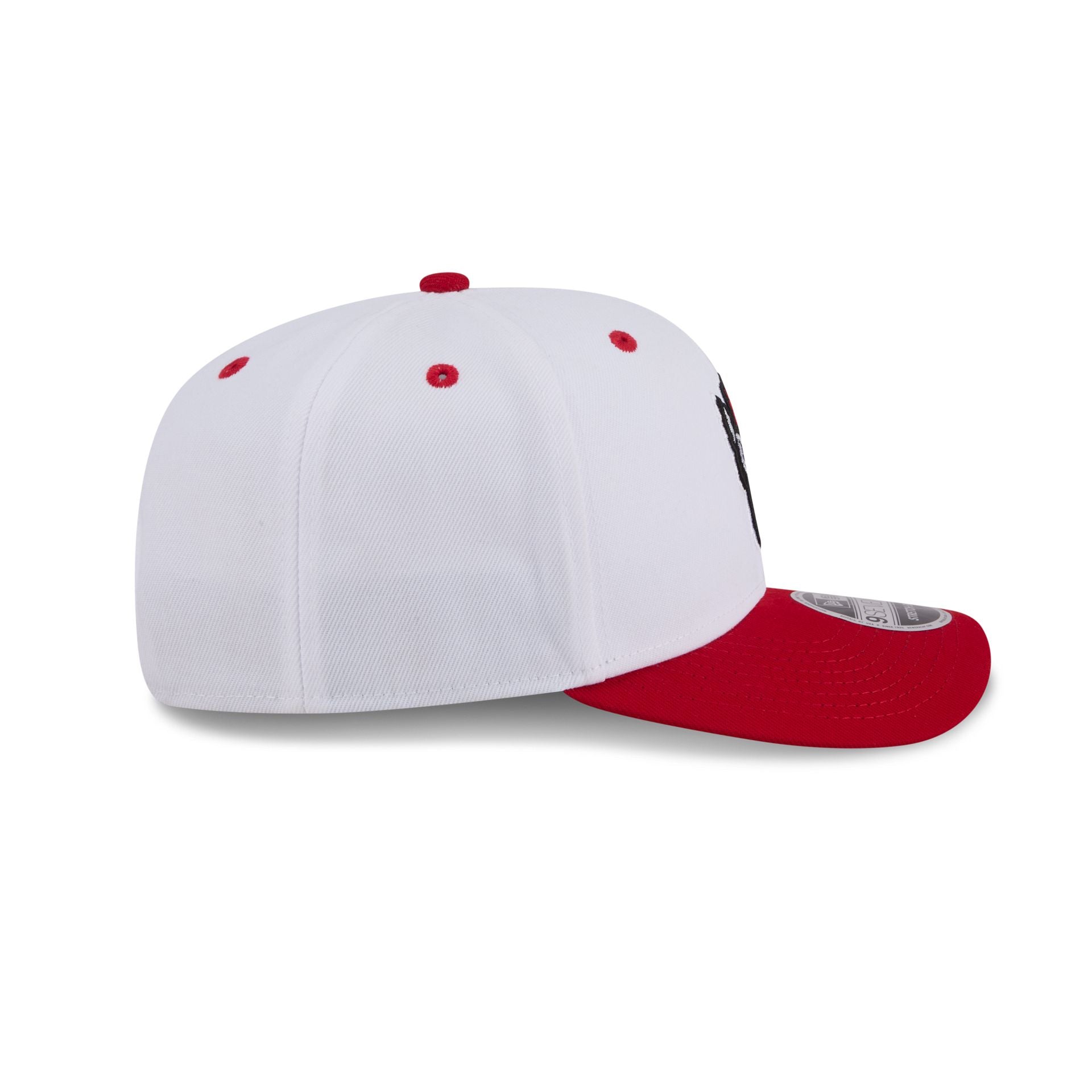 New Era x adidas NC State Wolfpack White 9SEVENTY Stretch-Snap Hat - Image 5