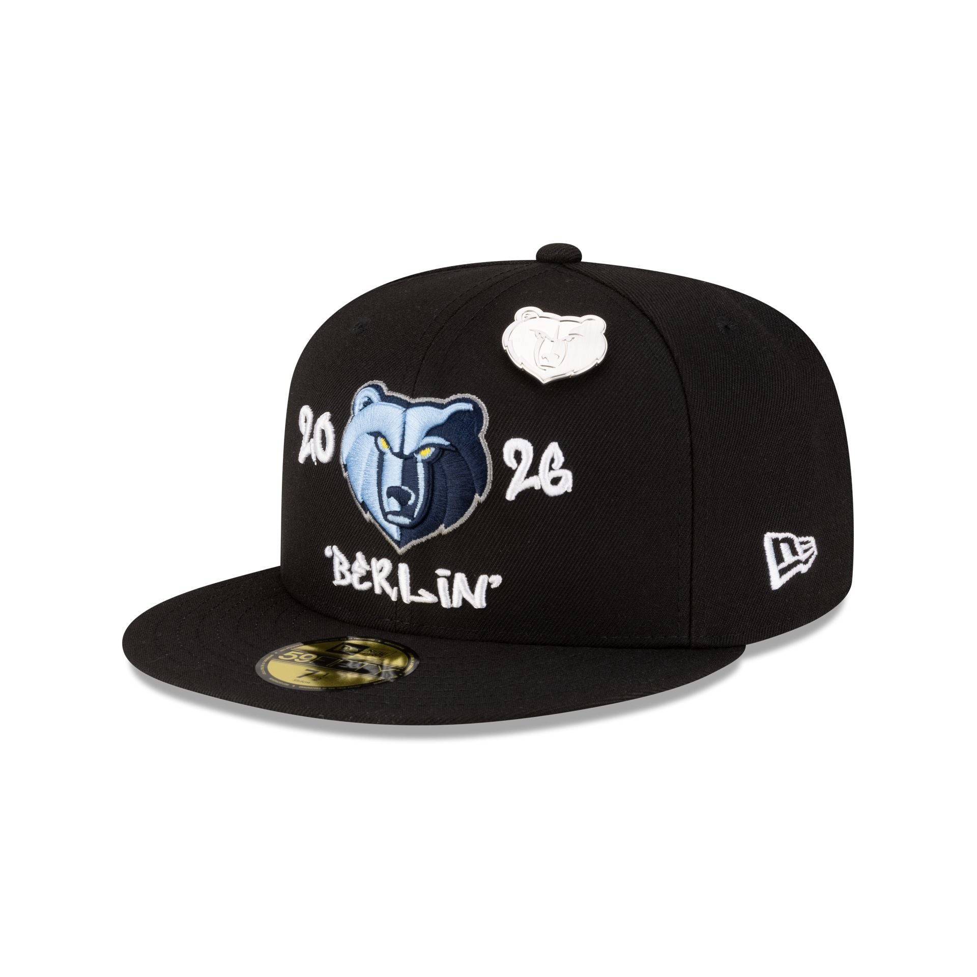 Memphis Grizzlies 2026 Berlin Game 59FIFTY Fitted Hat - Image 3