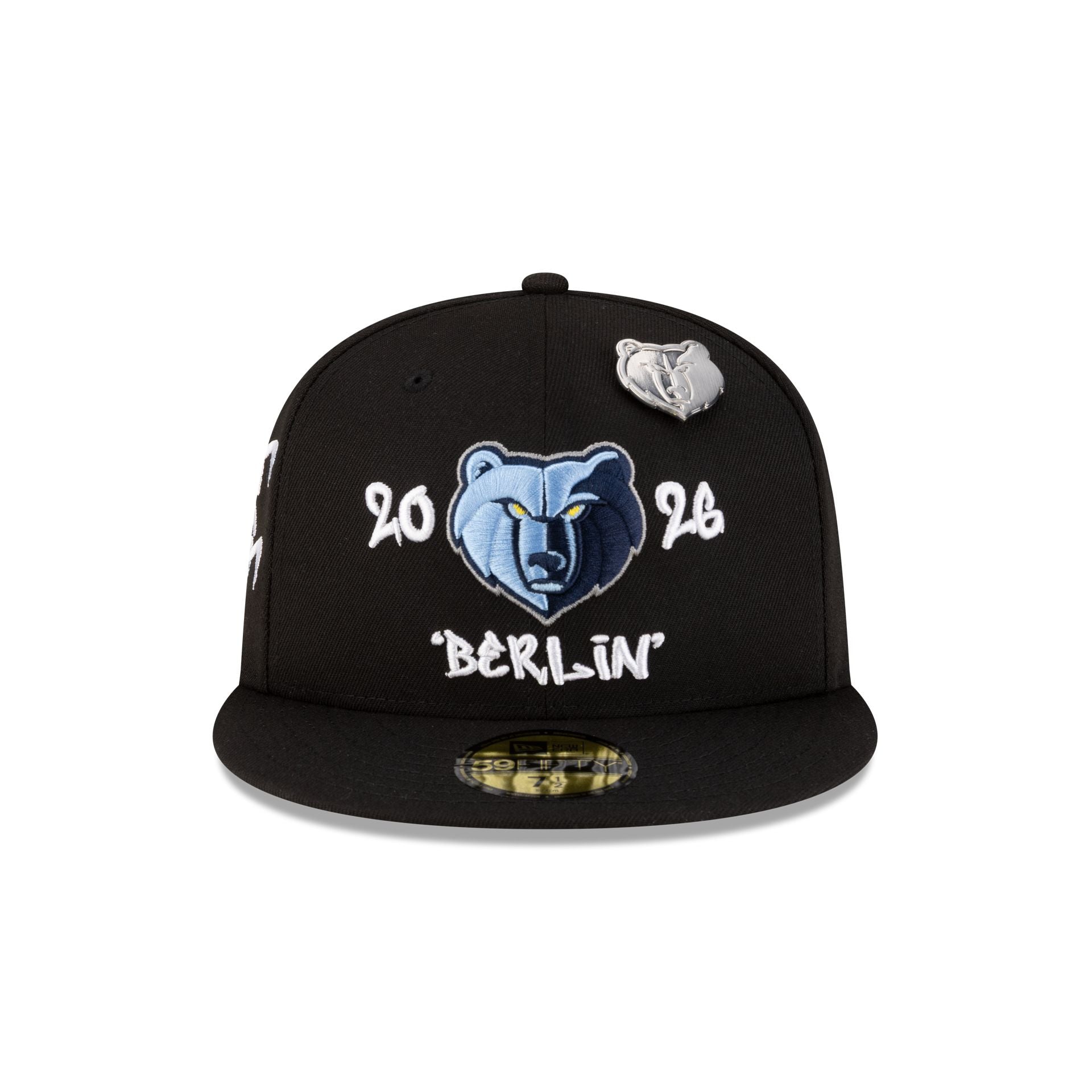 Memphis Grizzlies 2026 Berlin Game 59FIFTY Fitted Hat - Image 2