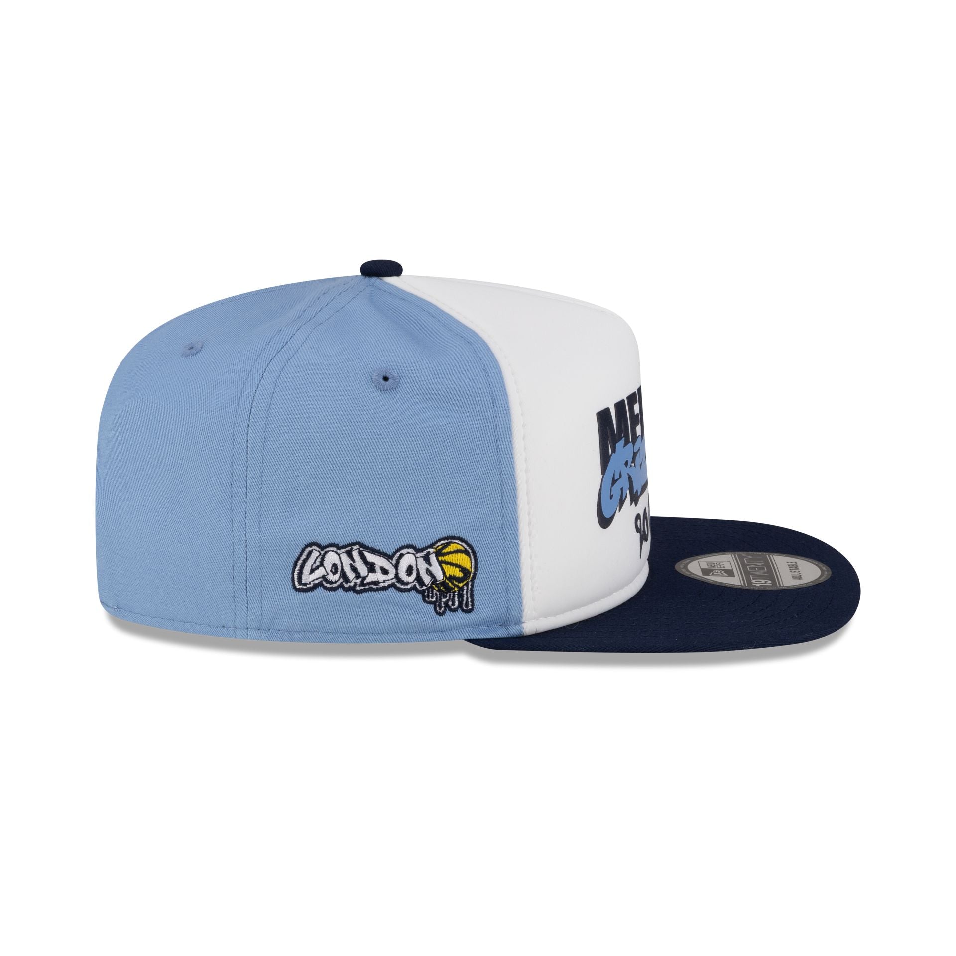 Memphis Grizzlies 2026 London Game 19TWENTY Adjustable Hat - Image 4