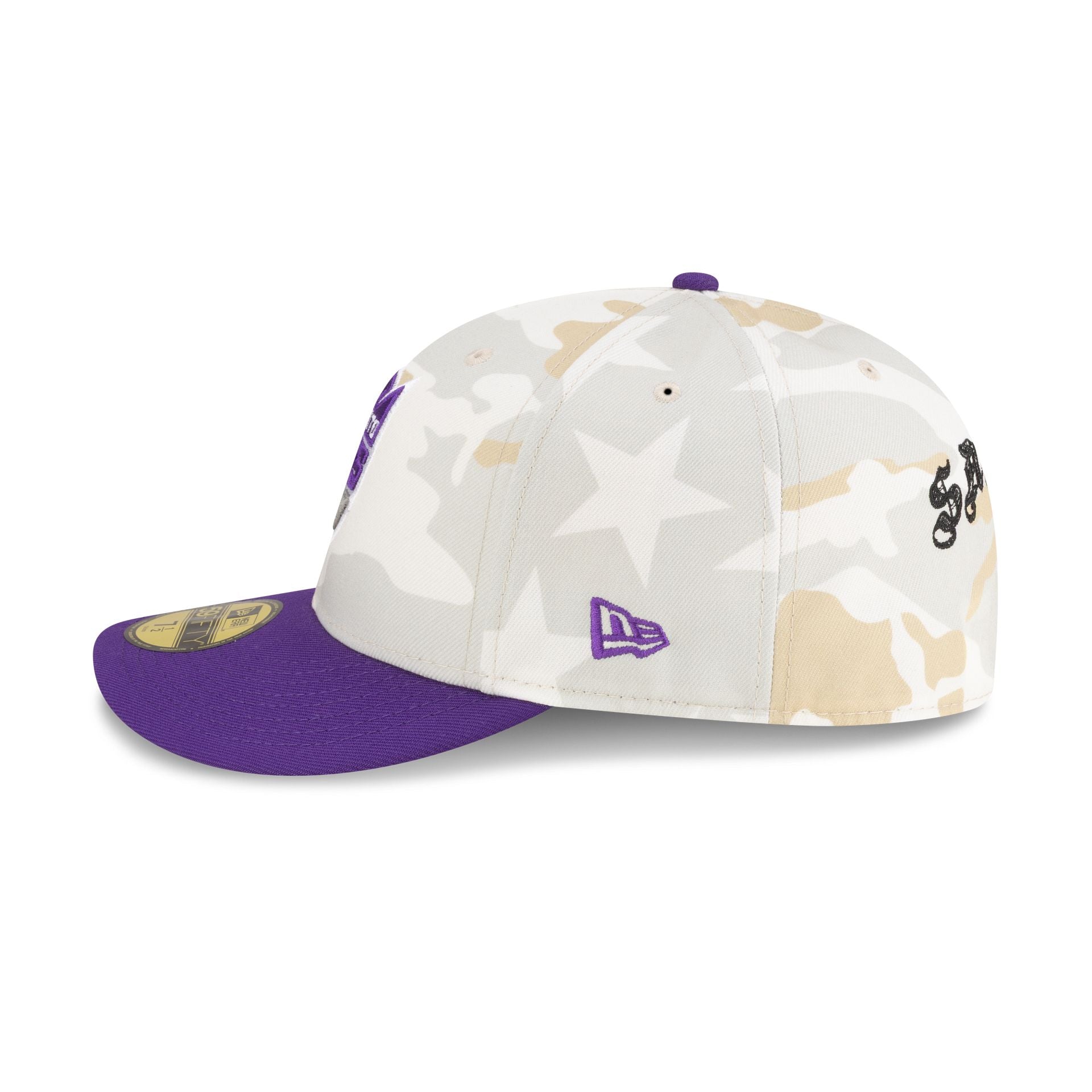 Savior Worldwide x Sacramento Kings Chrome 59FIFTY Fitted Hat - Image 5