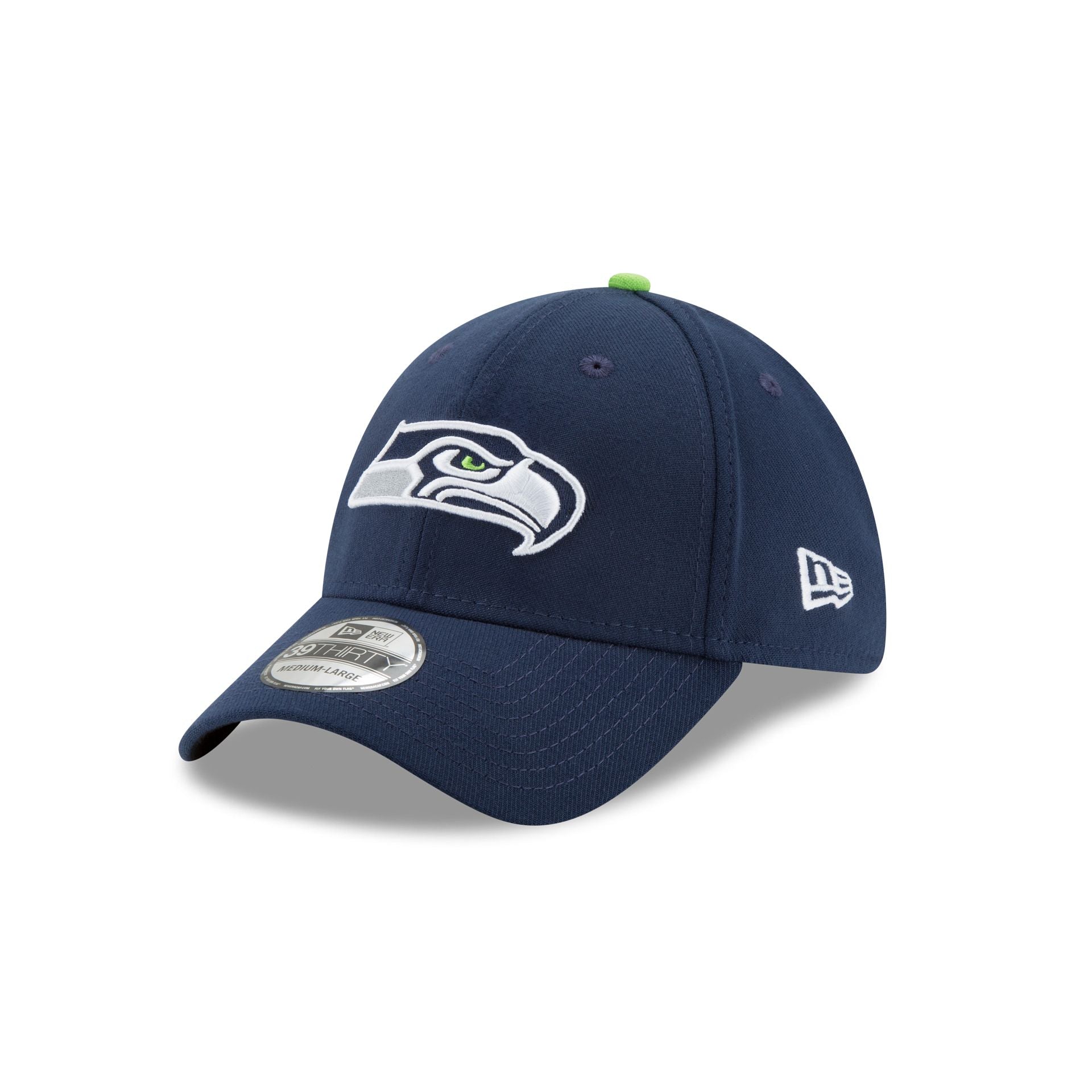 Seattle Seahawks 50th Anniversary 39THIRTY Stretch Fit Hat - Image 3