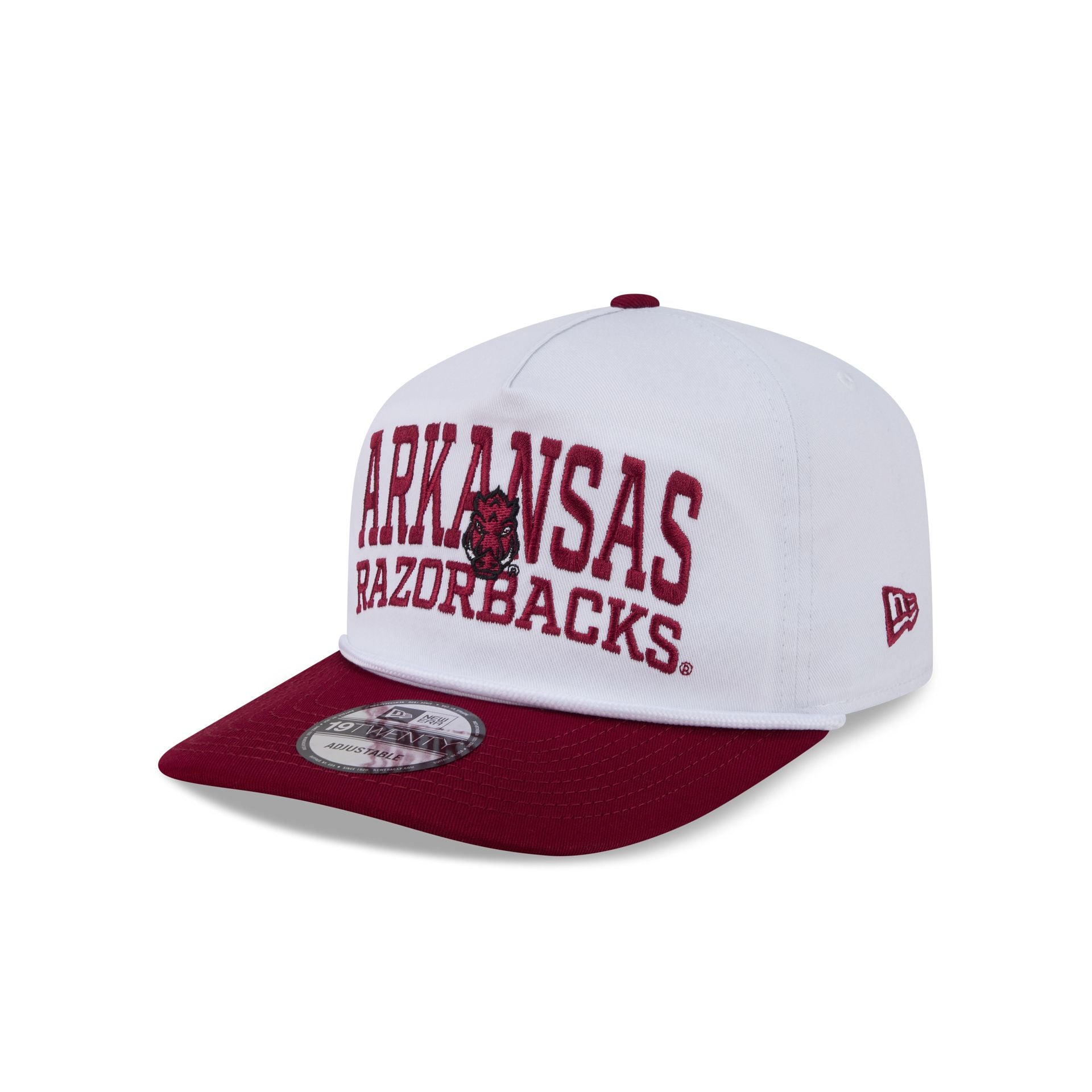 Arkansas Razorbacks Collegiate Wordmark 19TWENTY Snapback Hat - Image 3