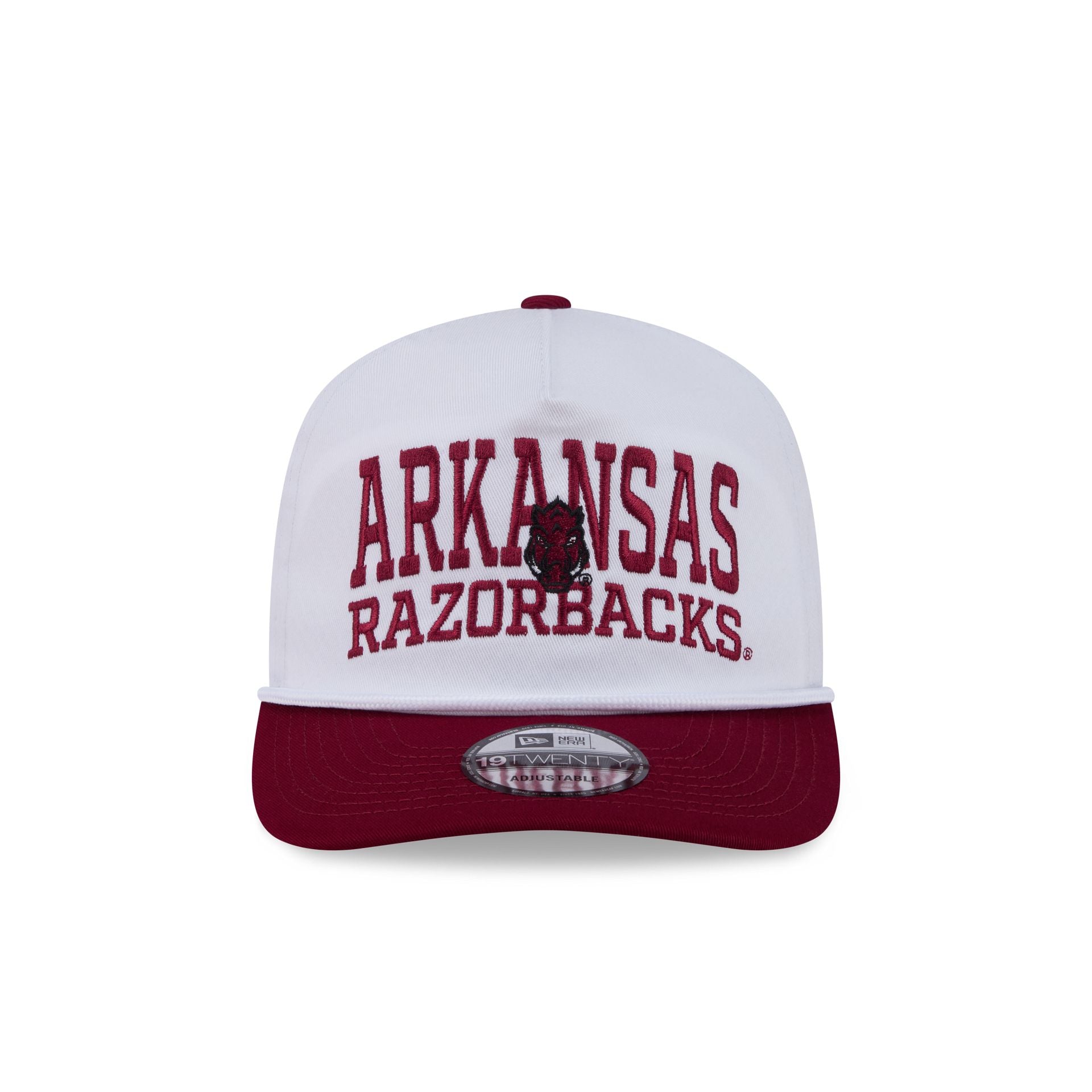 Arkansas Razorbacks Collegiate Wordmark 19TWENTY Snapback Hat - Image 2