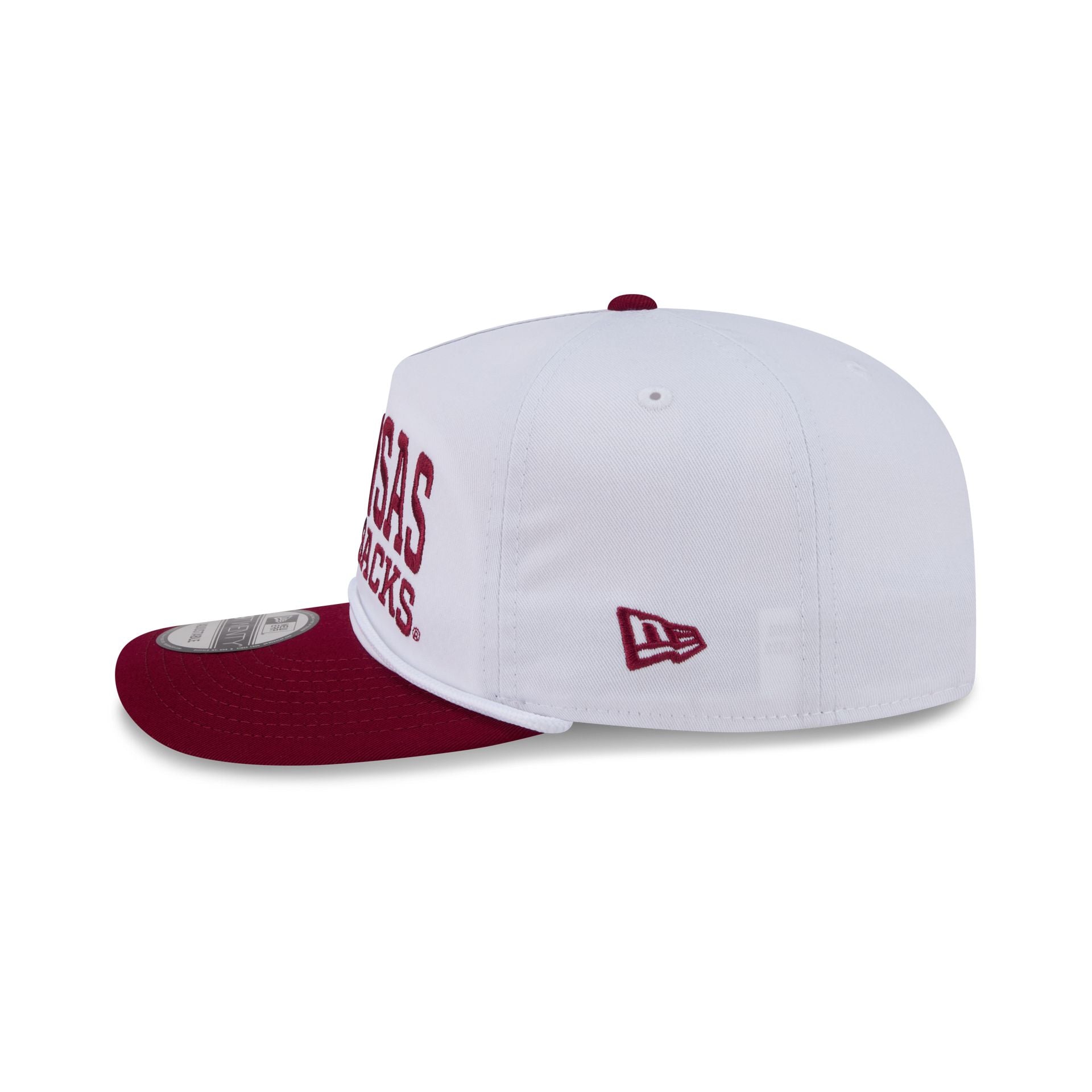 Arkansas Razorbacks Collegiate Wordmark 19TWENTY Snapback Hat - Image 5