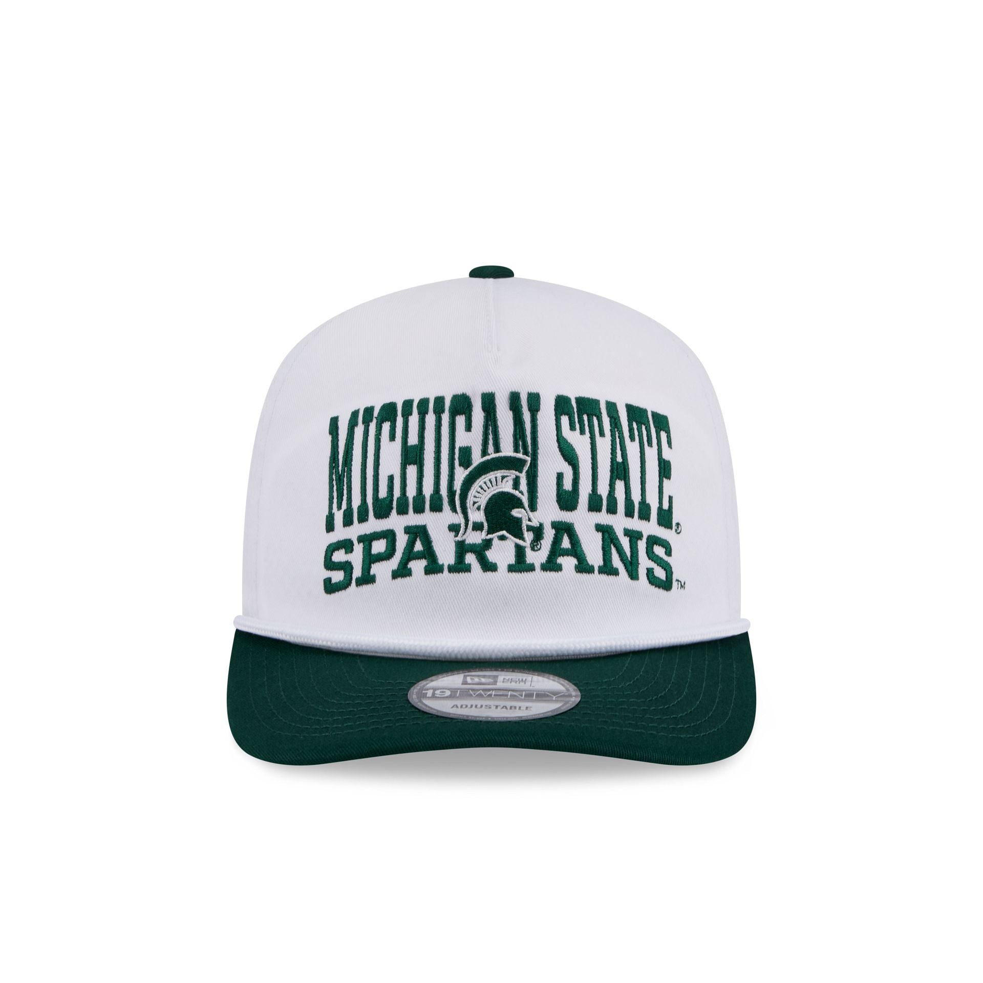 Michigan State Spartans Collegiate Wordmark 19TWENTY Snapback Hat - Image 2