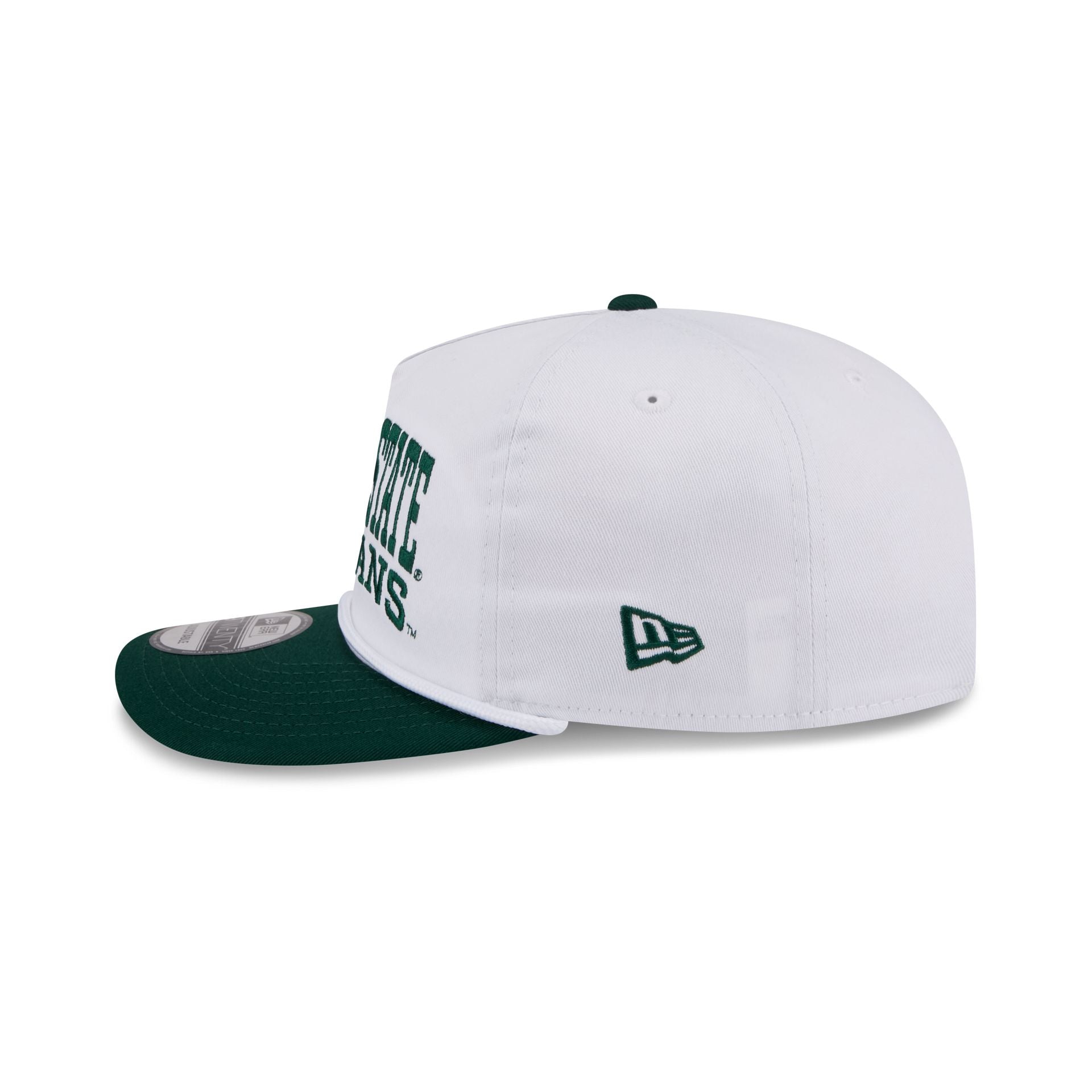 Michigan State Spartans Collegiate Wordmark 19TWENTY Snapback Hat - Image 5