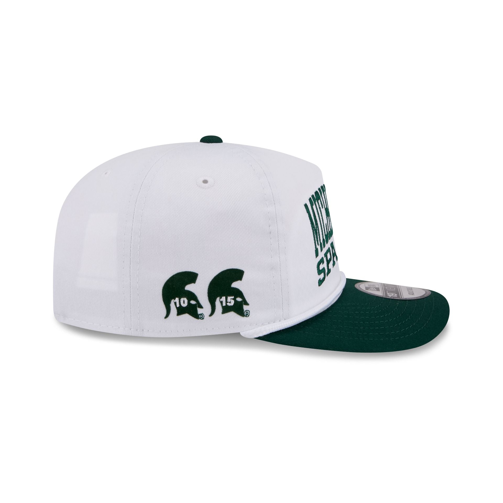 Michigan State Spartans Collegiate Wordmark 19TWENTY Snapback Hat - Image 4
