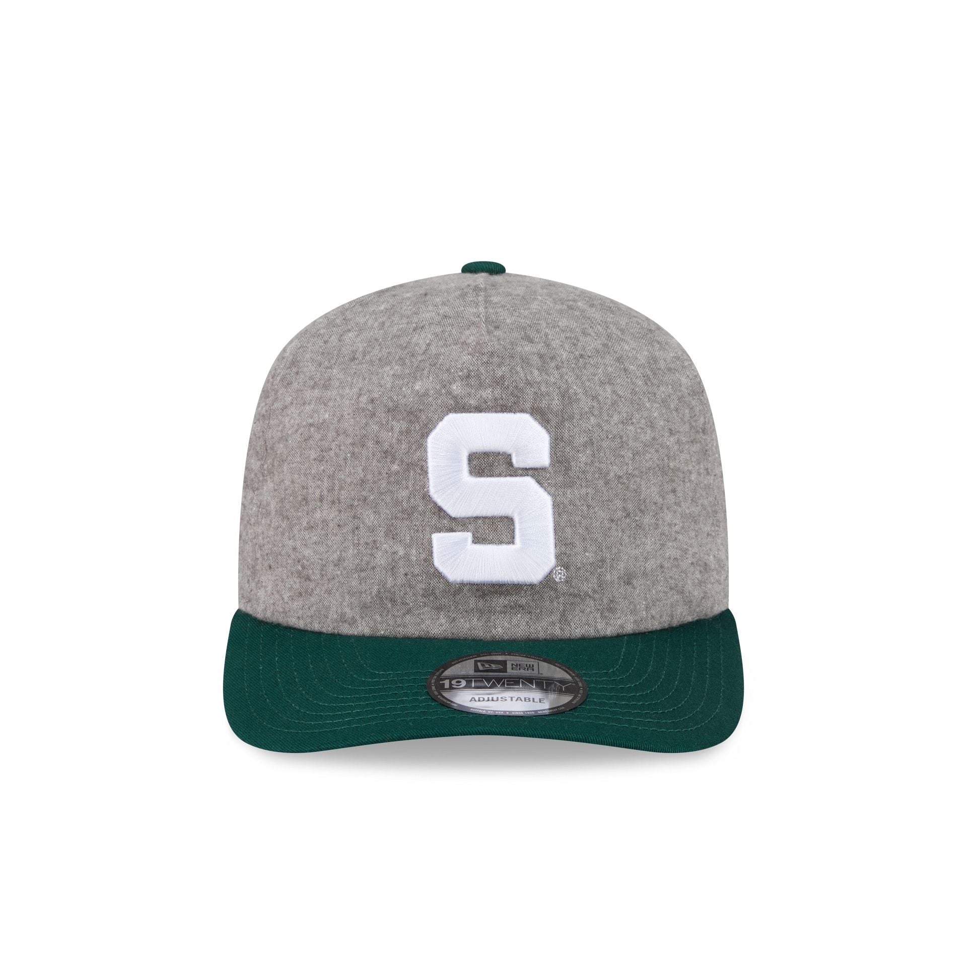 Michigan State Spartans Collegiate Two-Tone Chambray 19TWENTY Snapback - Image 2