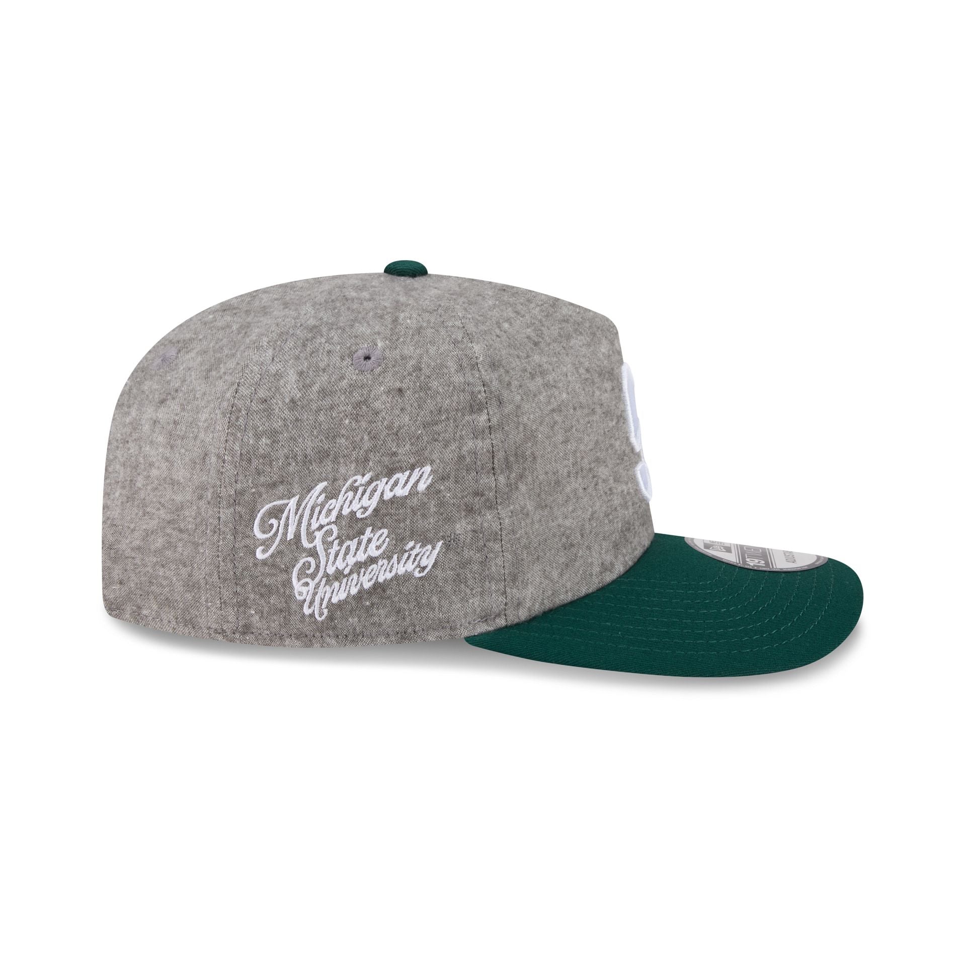Michigan State Spartans Collegiate Two-Tone Chambray 19TWENTY Snapback - Image 4