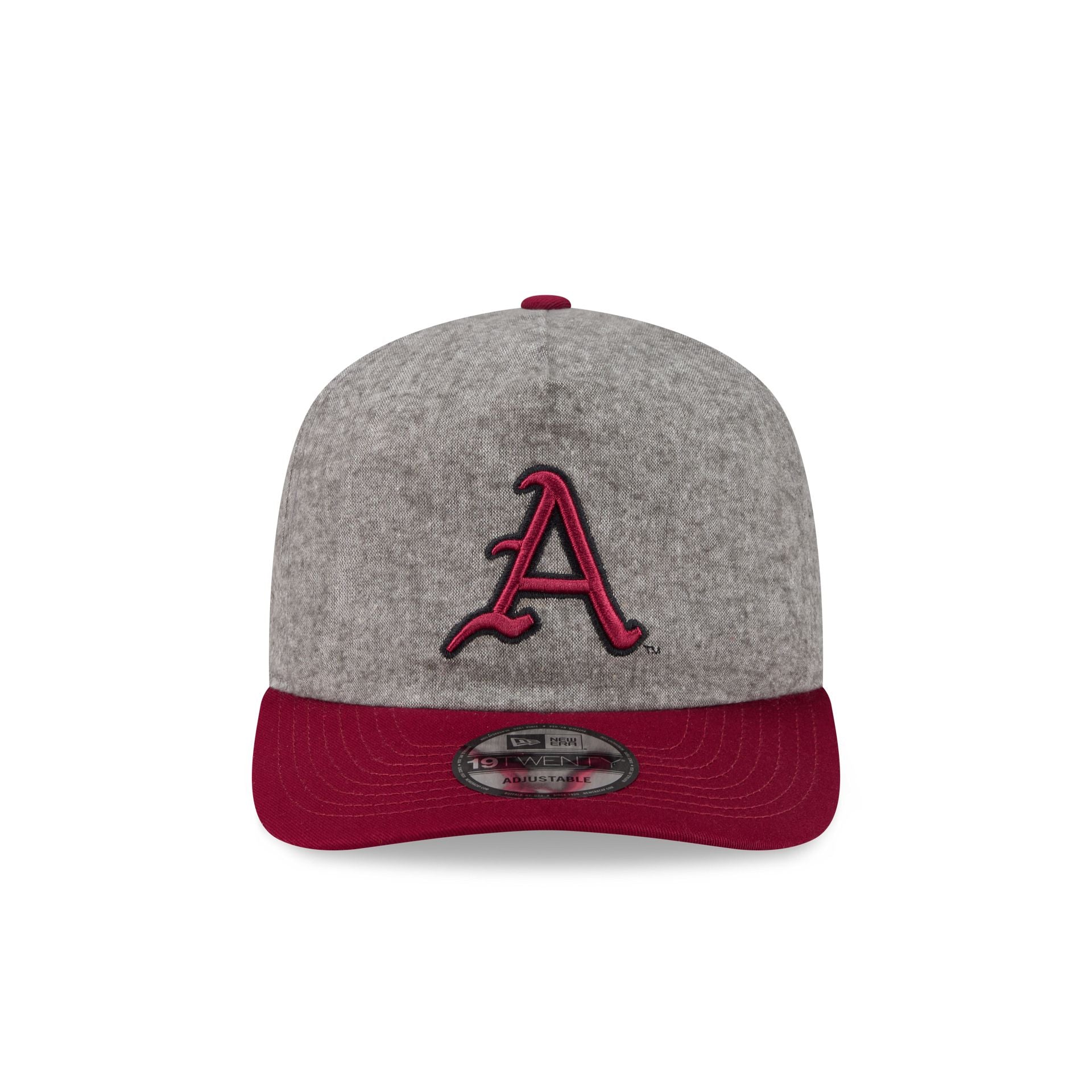 Arkansas Razorbacks Collegiate Two-Tone Chambray 19TWENTY Snapback Hat - Image 2