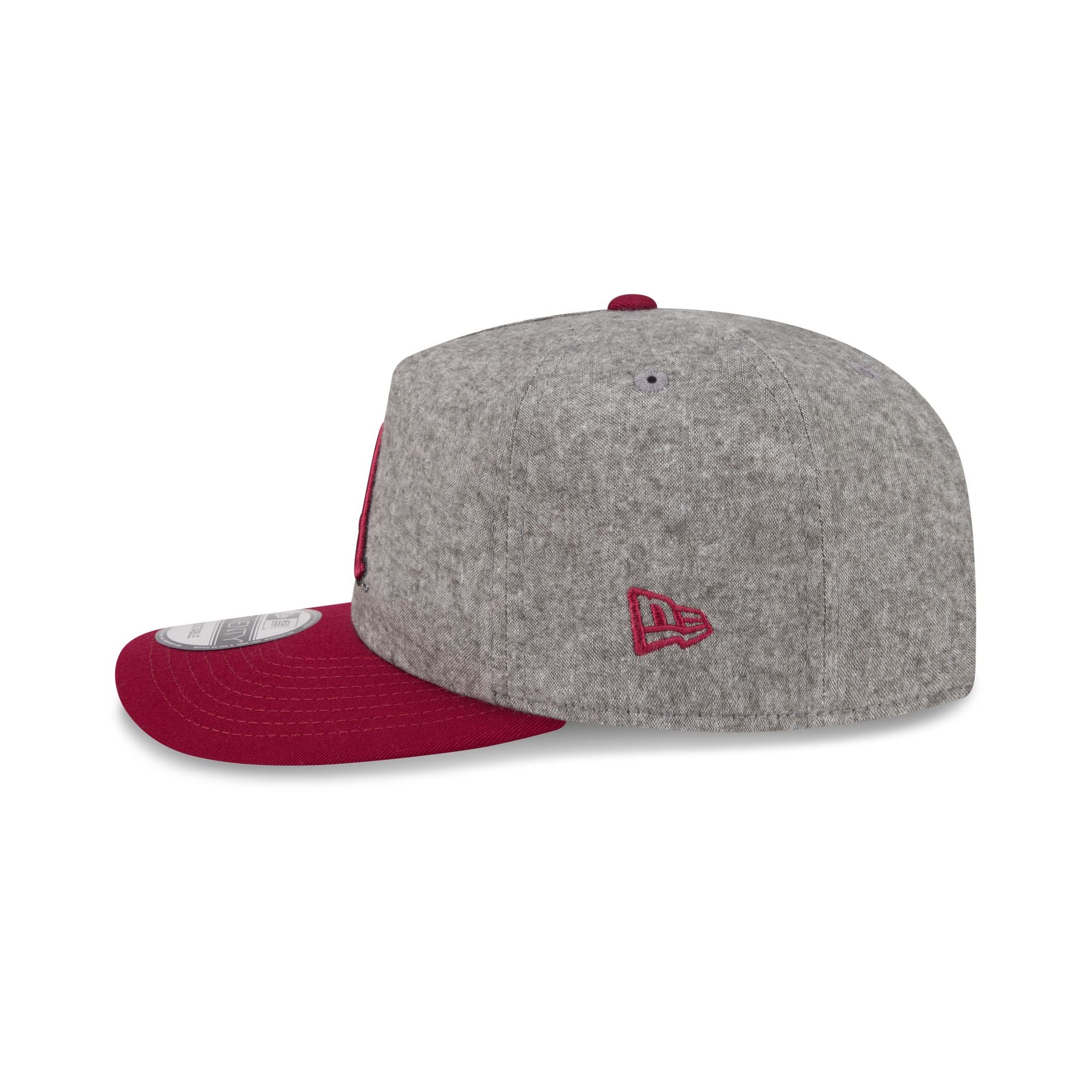 Arkansas Razorbacks Collegiate Two-Tone Chambray 19TWENTY Snapback Hat - Image 5