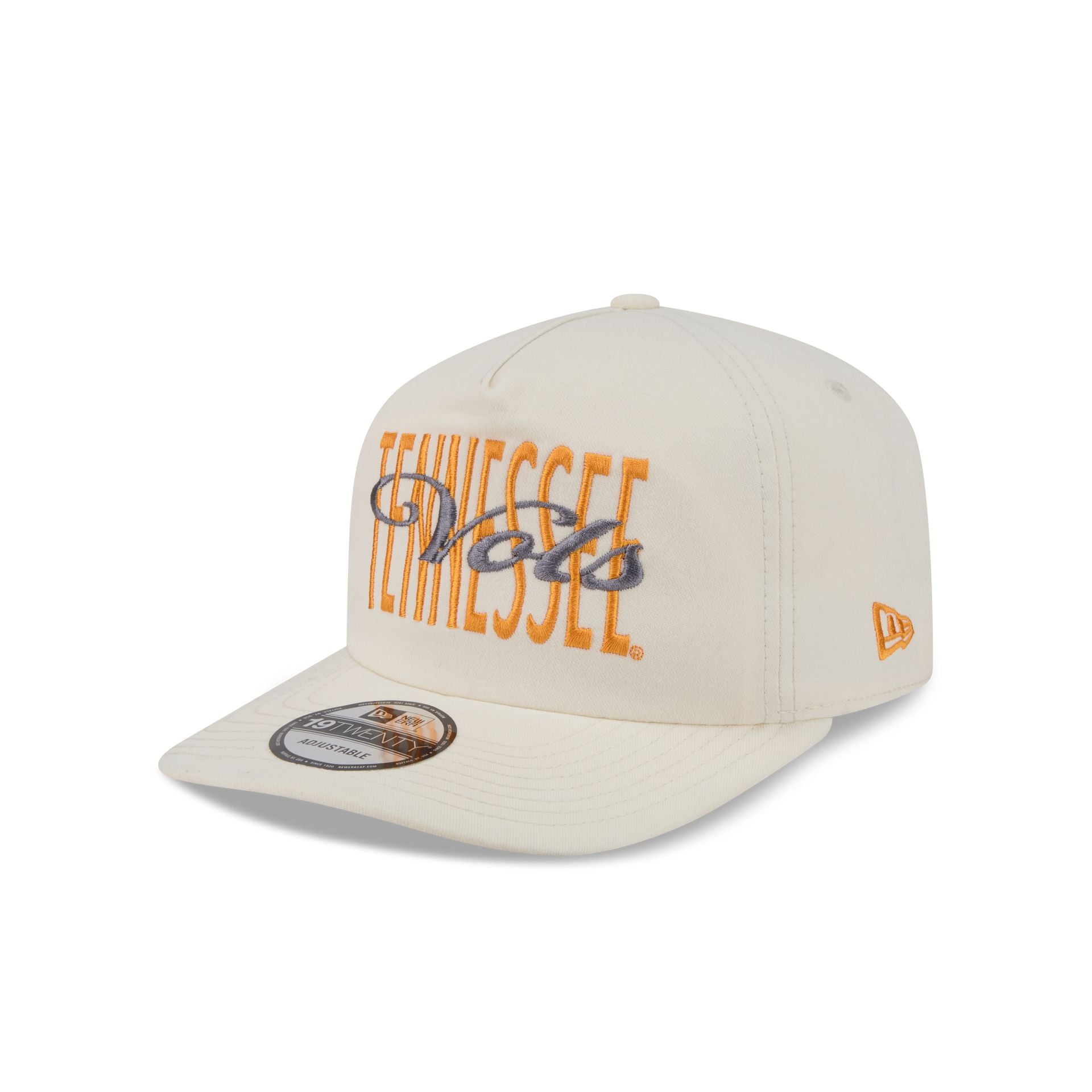 Tennessee Volunteers Collegiate Script Ivory 19TWENTY Snapback Hat - Image 3