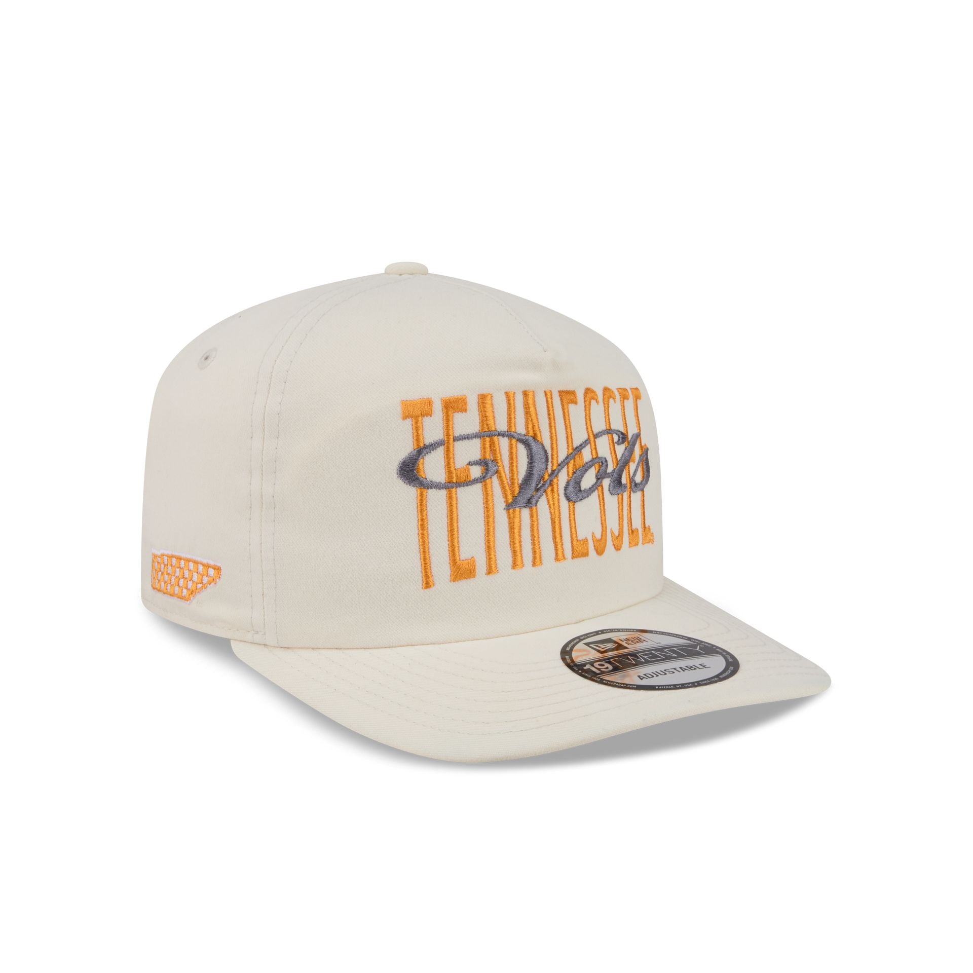 Tennessee Volunteers Collegiate Script Ivory 19TWENTY Snapback Hat