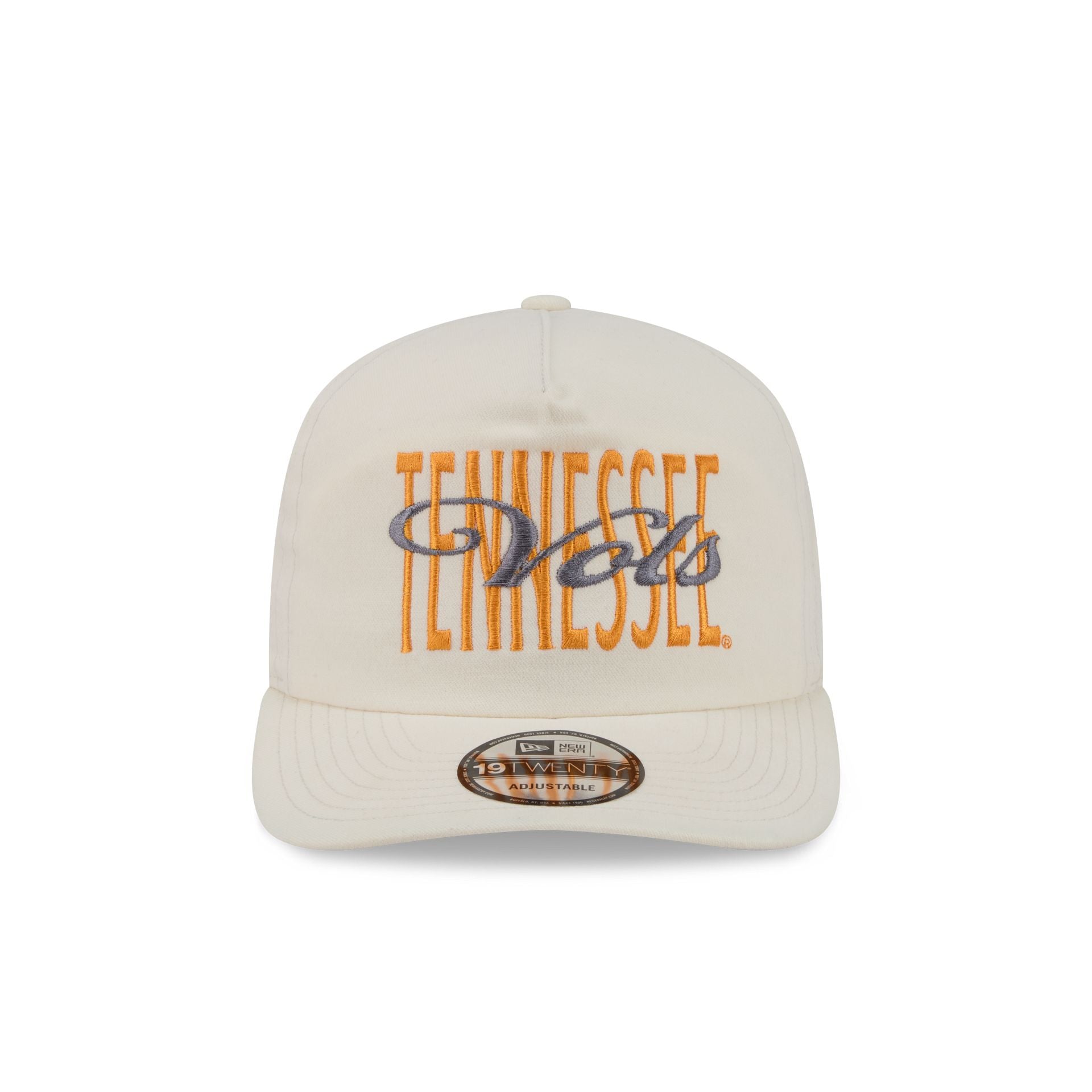 Tennessee Volunteers Collegiate Script Ivory 19TWENTY Snapback Hat - Image 2
