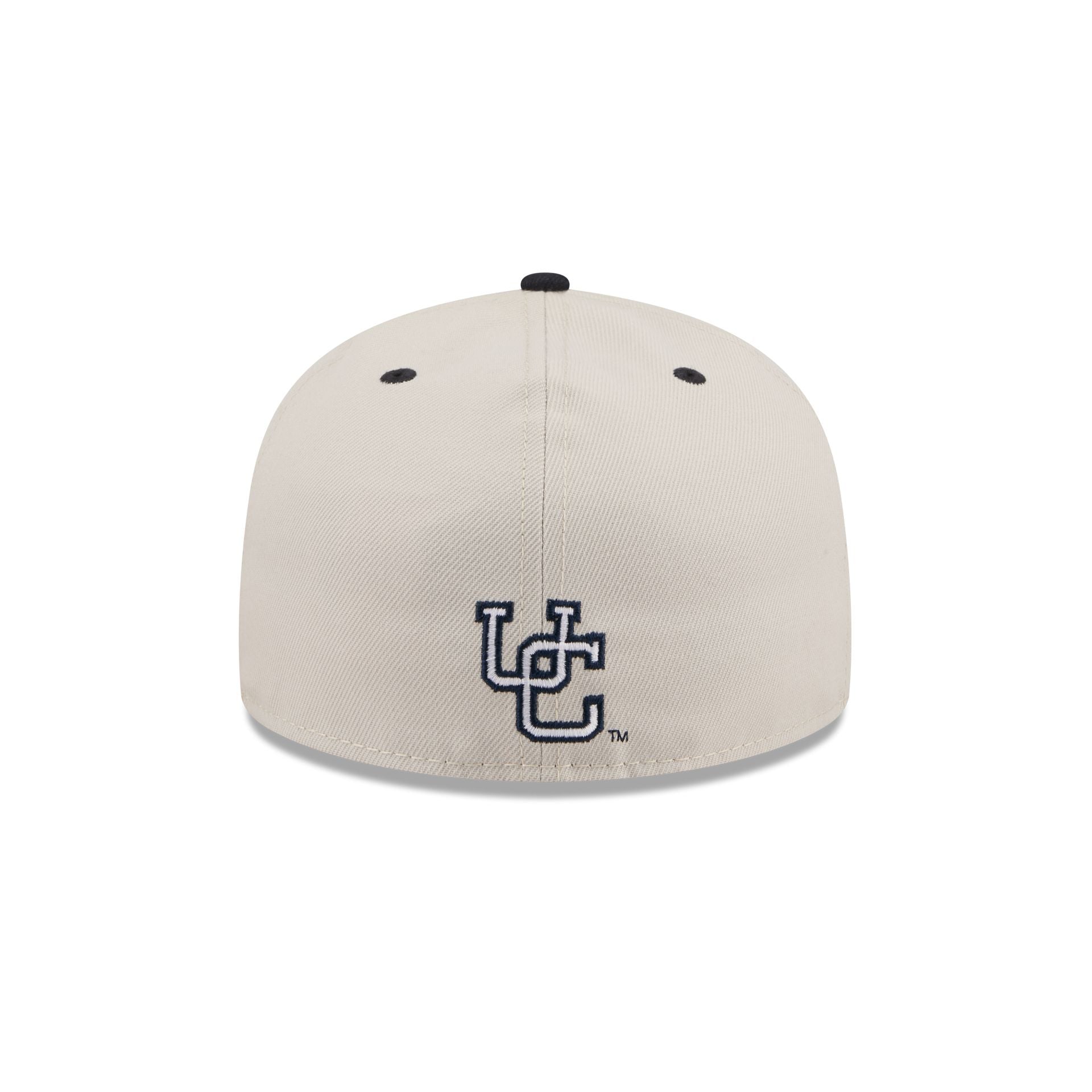 Connecticut Huskies Collegiate Two-Tone Chrome 59FIFTY Fitted Hat - Image 6