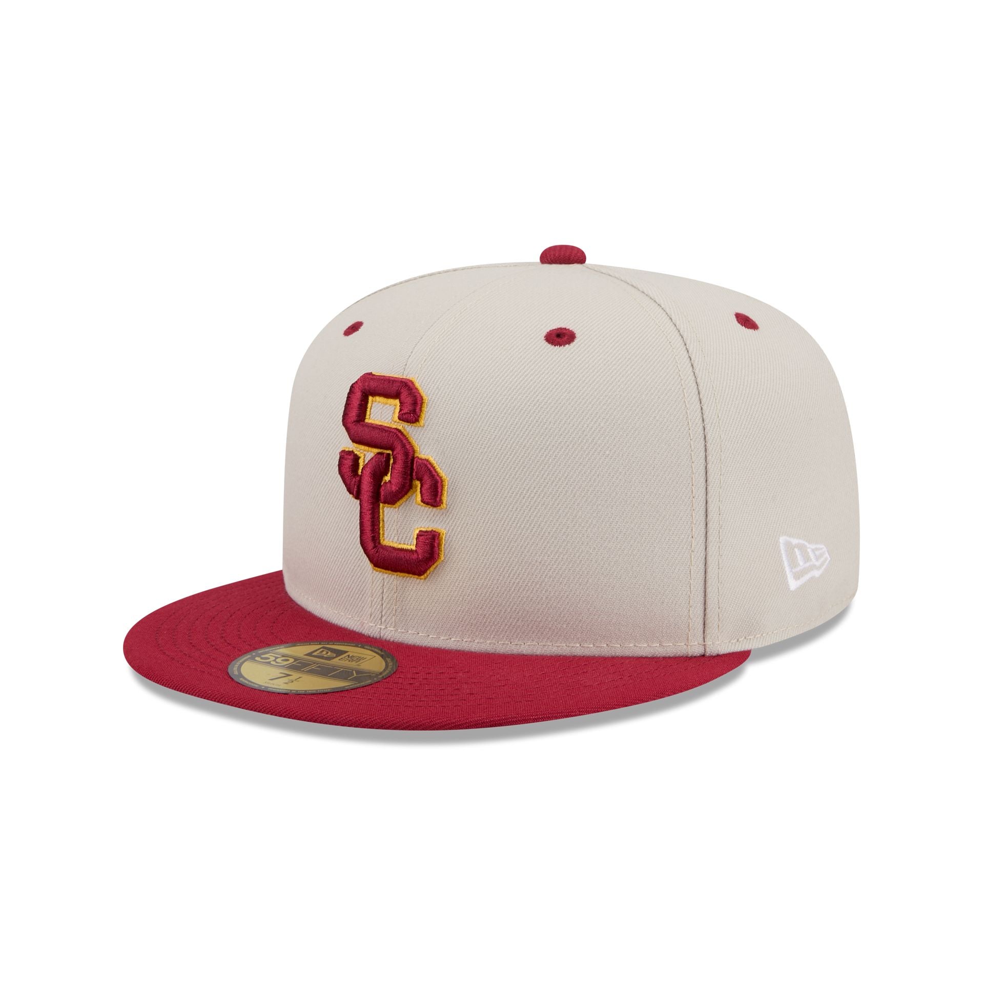 USC Trojans Collegiate Two-Tone Chrome 59FIFTY Fitted Hat - Image 3