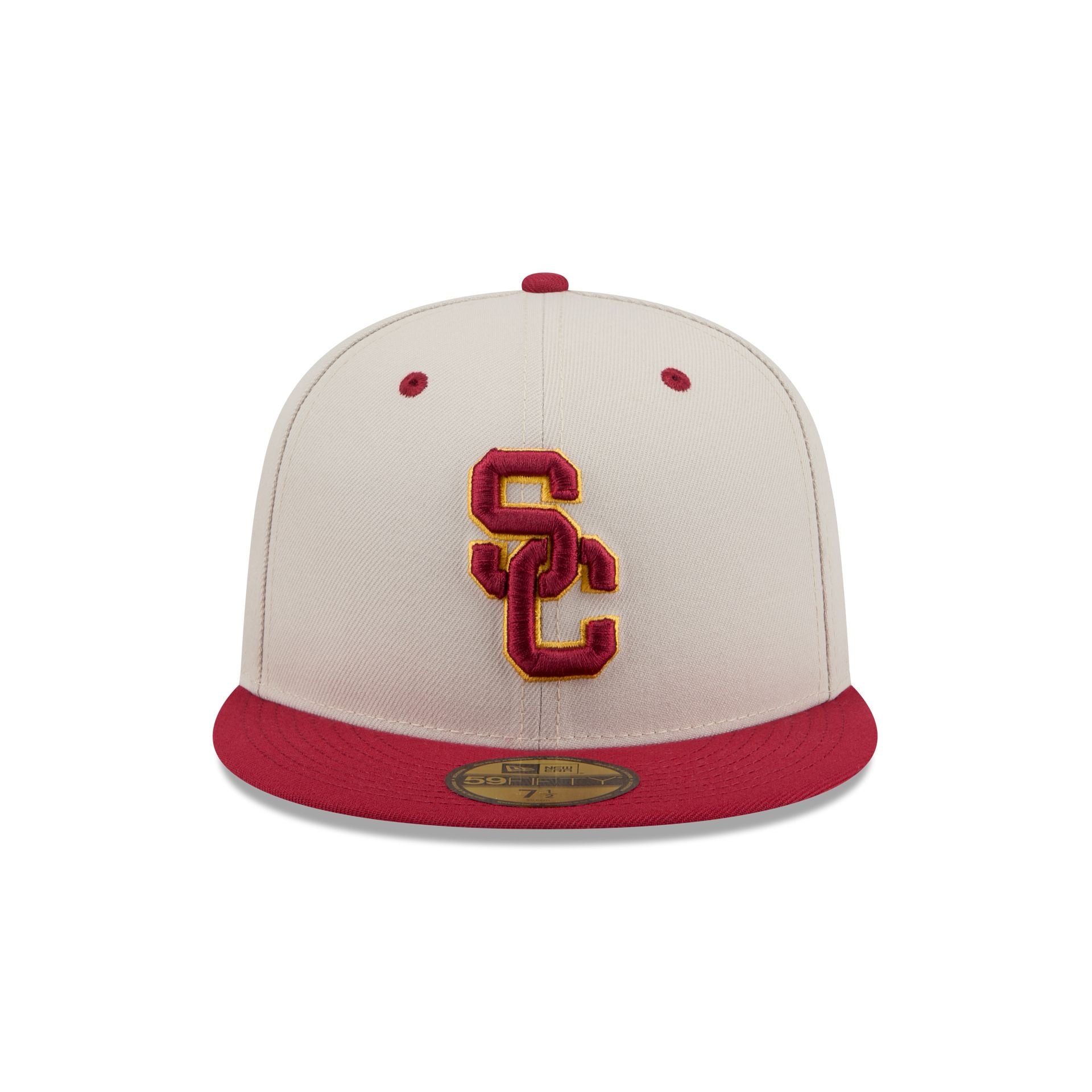 USC Trojans Collegiate Two-Tone Chrome 59FIFTY Fitted Hat - Image 2