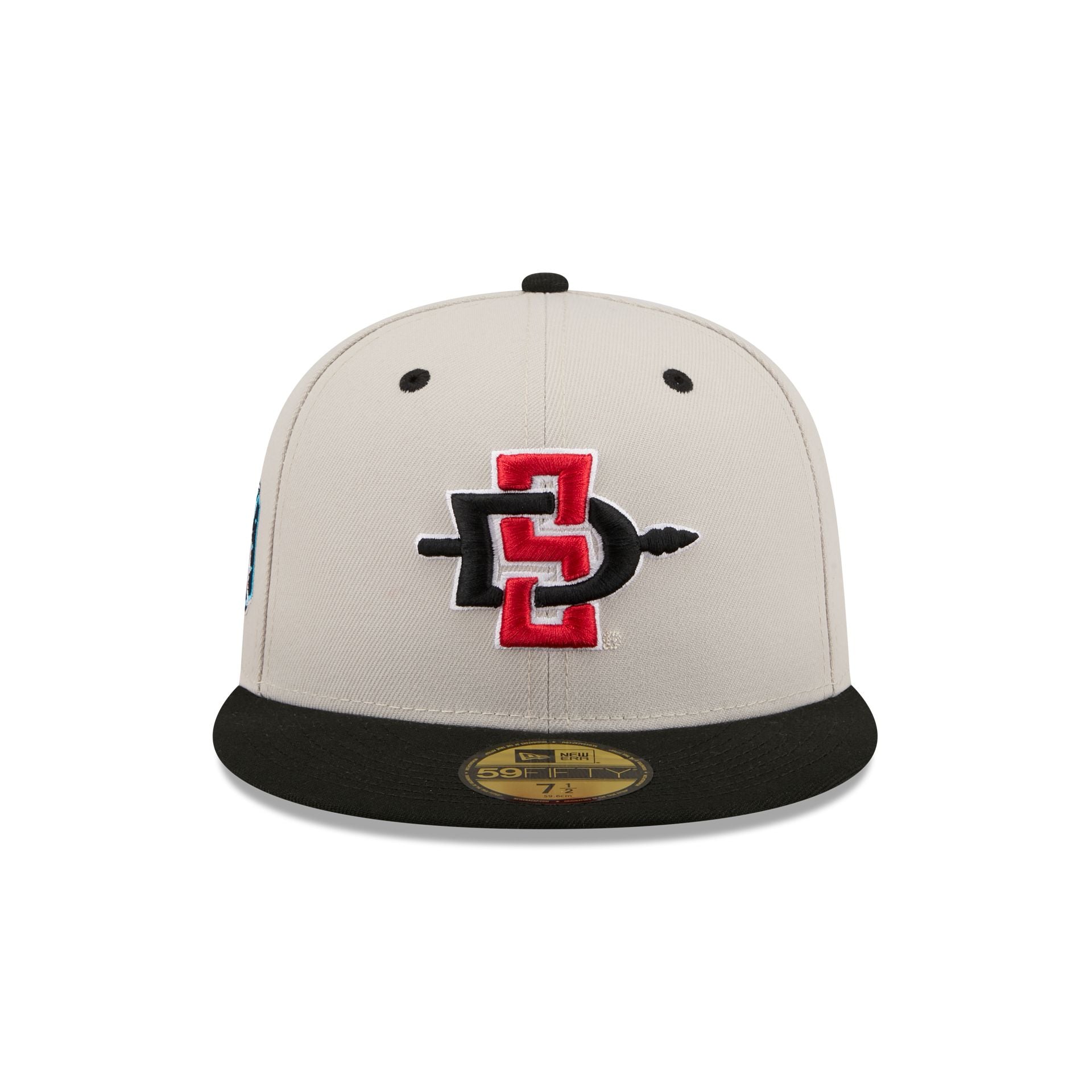 San Diego State Aztecs Collegiate Two-Tone Chrome 59FIFTY Fitted Hat - Image 2