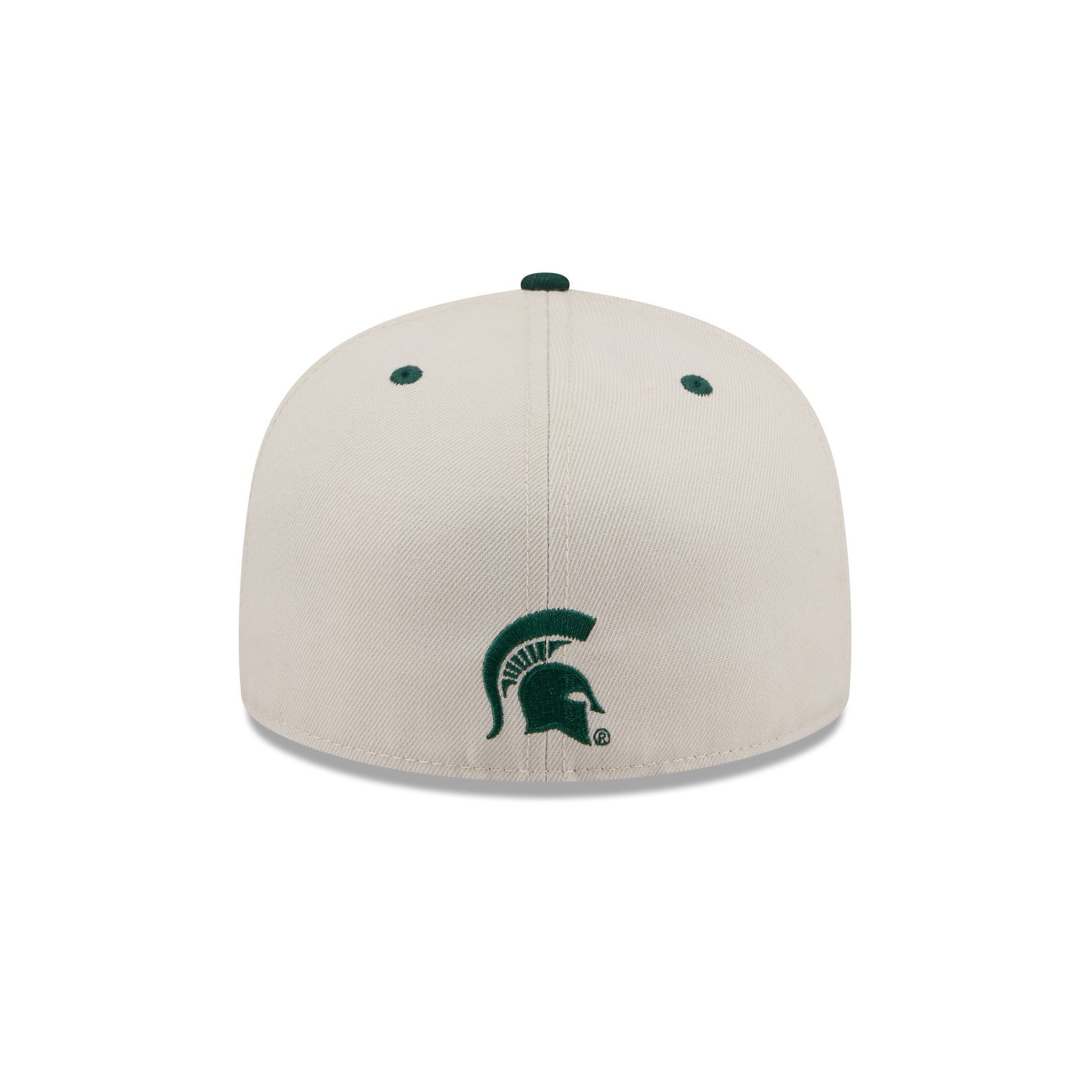Michigan State Spartans Collegiate Two-Tone Chrome 59FIFTY Fitted Hat - Image 6