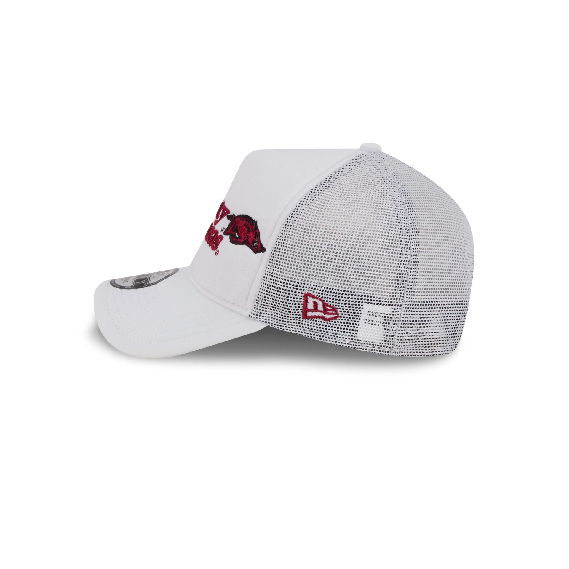 Arkansas Razorbacks Collegiate City, State 9FORTY A-Frame Trucker Hat - Image 5