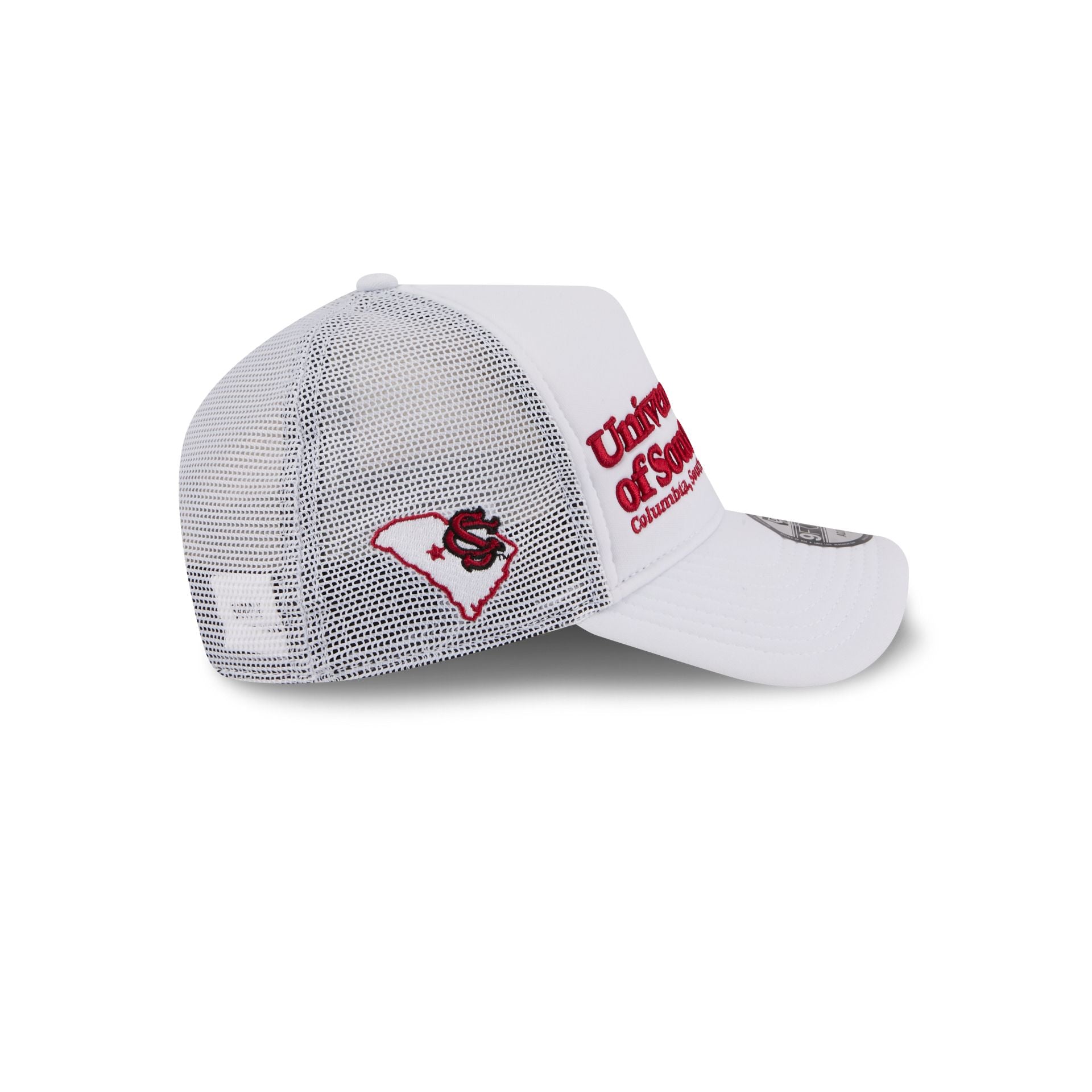 South Carolina Gamecocks Collegiate City, State 9FORTY A-Frame Trucker Hat - Image 4
