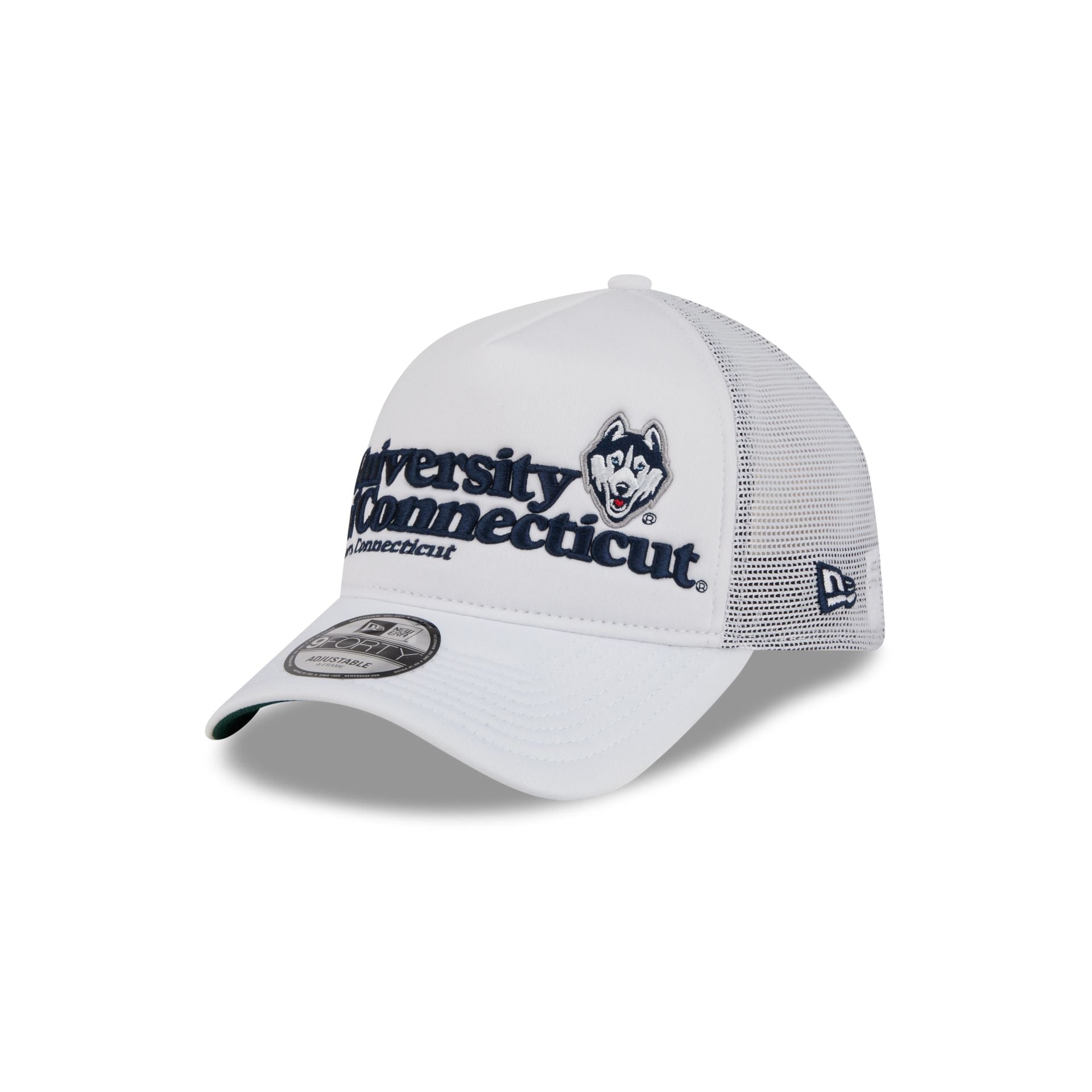 Connecticut Huskies Collegiate City, State 9FORTY A-Frame Trucker Hat - Image 3