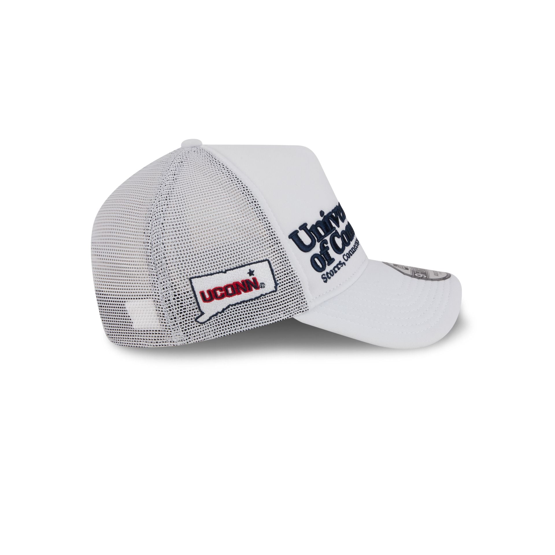 Connecticut Huskies Collegiate City, State 9FORTY A-Frame Trucker Hat - Image 4
