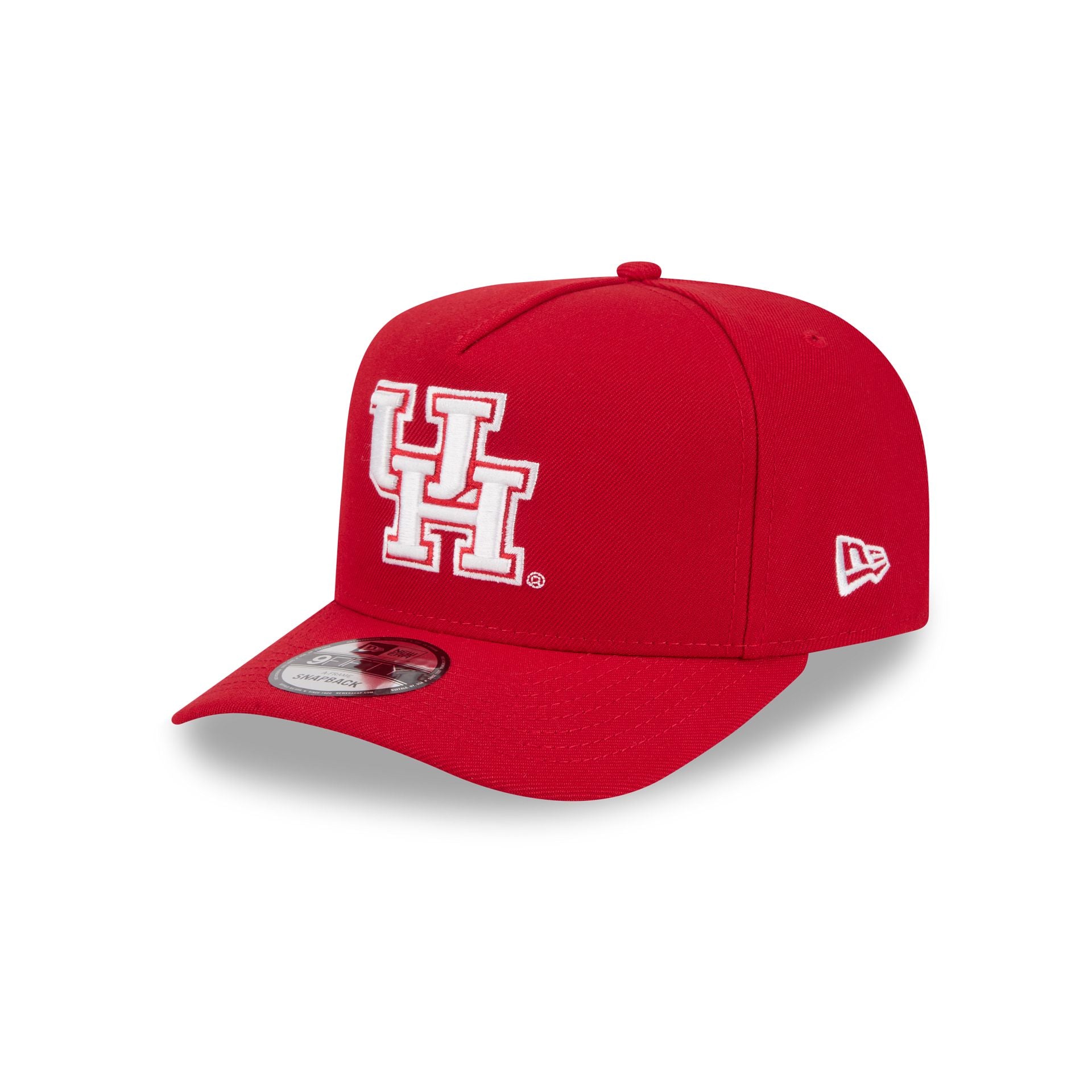 Houston Cougars Collegiate Side Patch 9FIFTY A-Frame Snapback Hat - Image 3