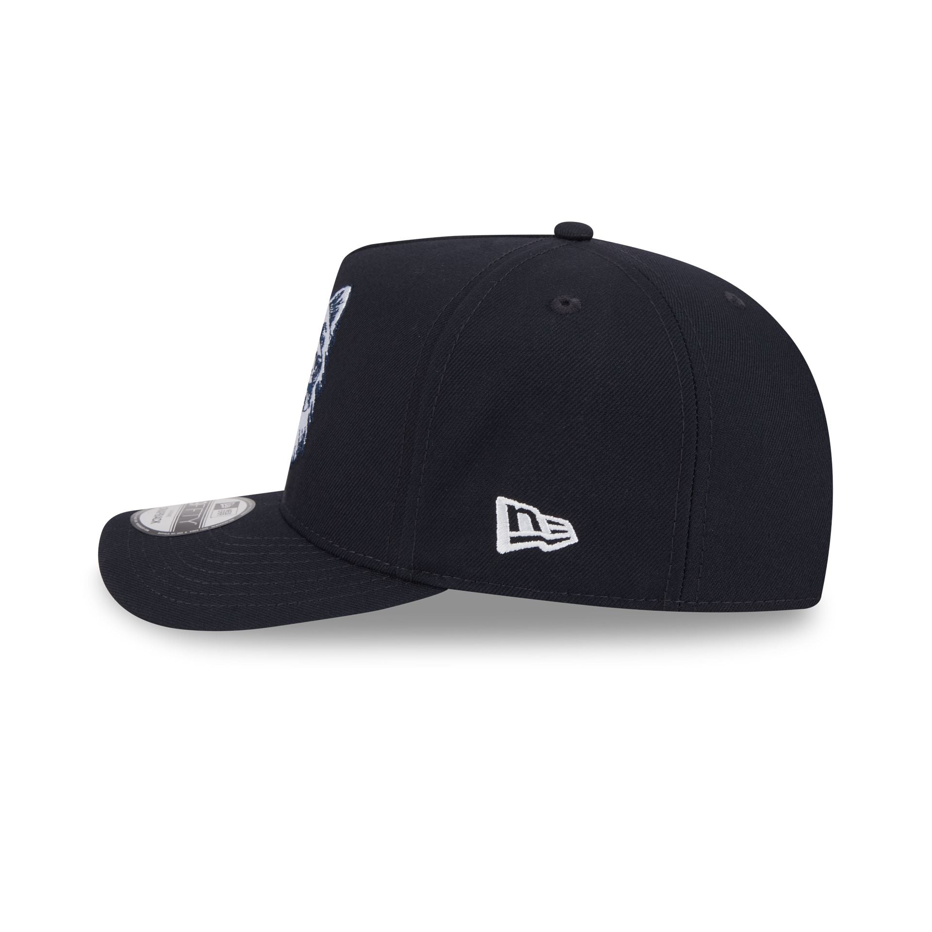 Connecticut Huskies Collegiate Side Patch 9FIFTY A-Frame Snapback Hat - Image 5