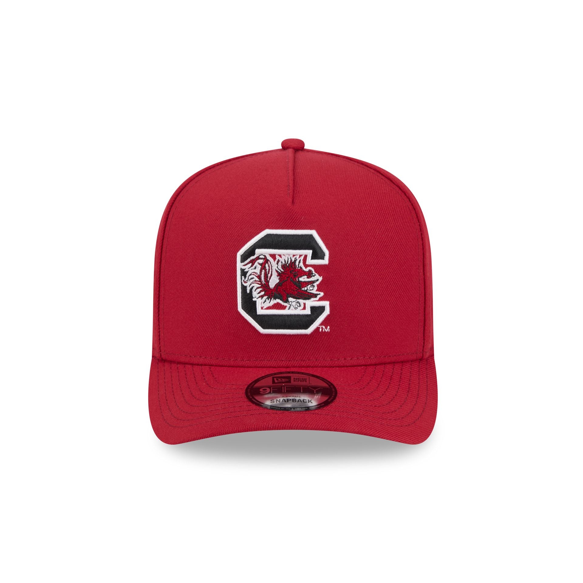 South Carolina Gamecocks Collegiate Side Patch 9FIFTY A-Frame Snapback Hat - Image 2
