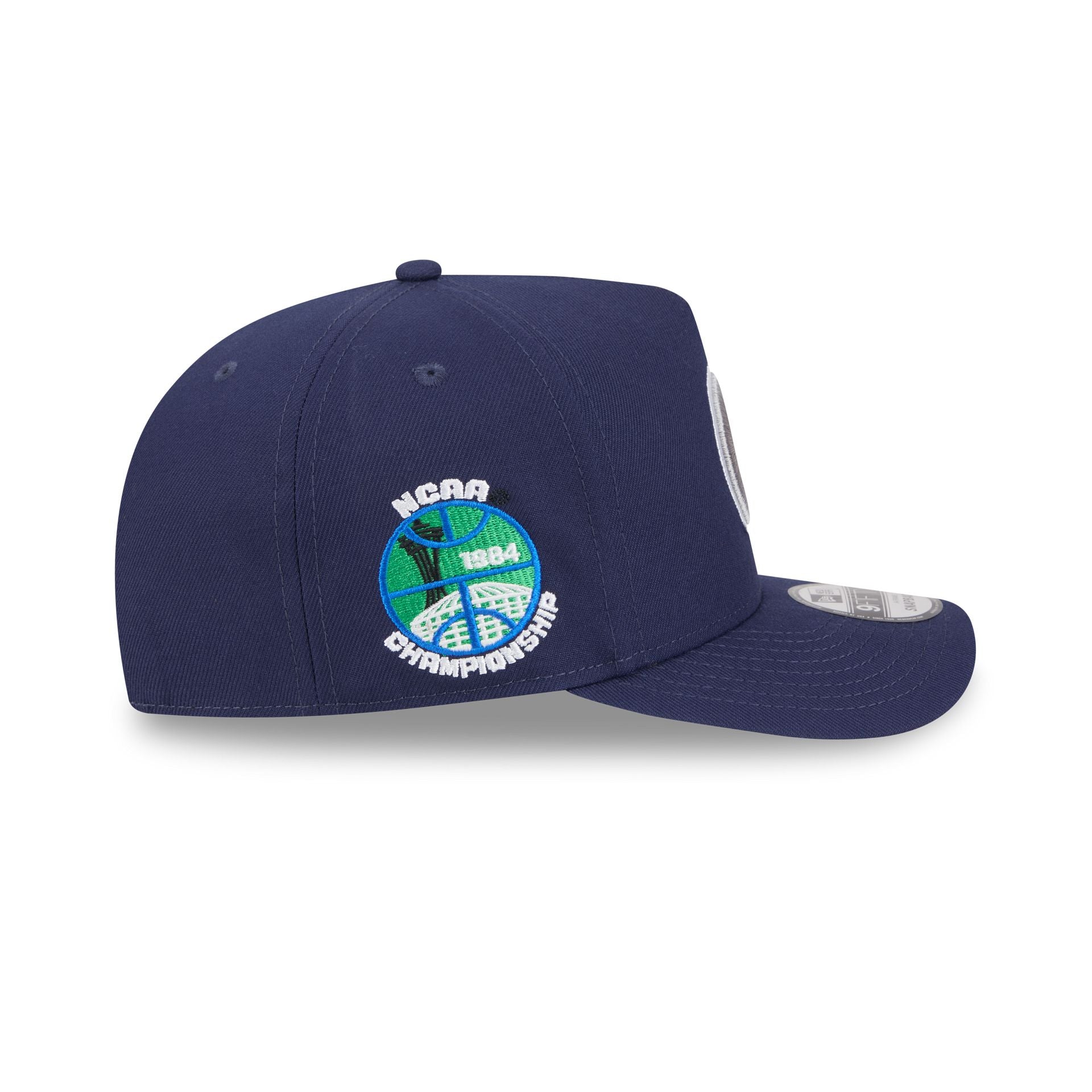 Georgetown Hoyas Collegiate Side Patch 9FIFTY A-Frame Snapback Hat - Image 4