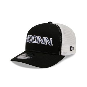 Connecticut Huskies Collegiate Black 9SEVENTY Trucker Hat
