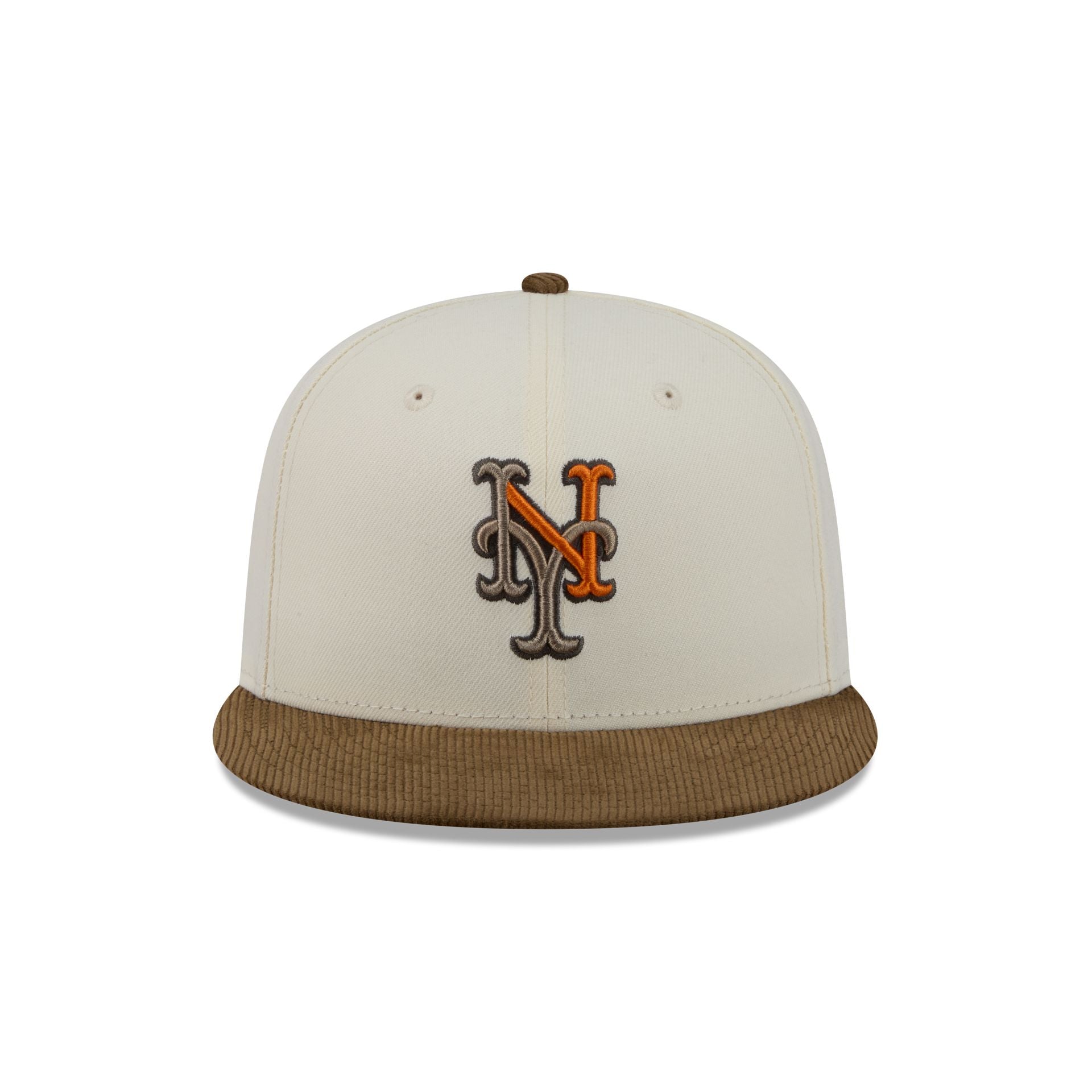 Just Caps Corduroy Chrome New York Mets 59FIFTY Fitted Hat - Image 2