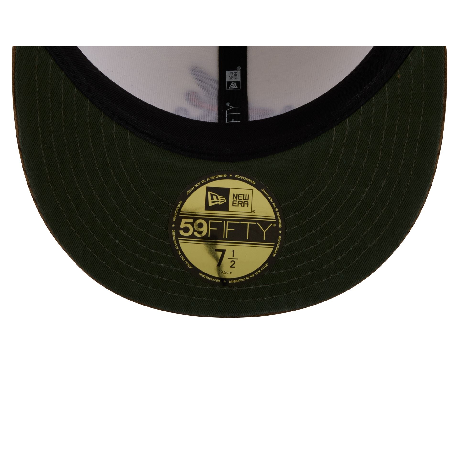 Just Caps Corduroy Chrome Atlanta Braves 59FIFTY Fitted Hat - Image 7
