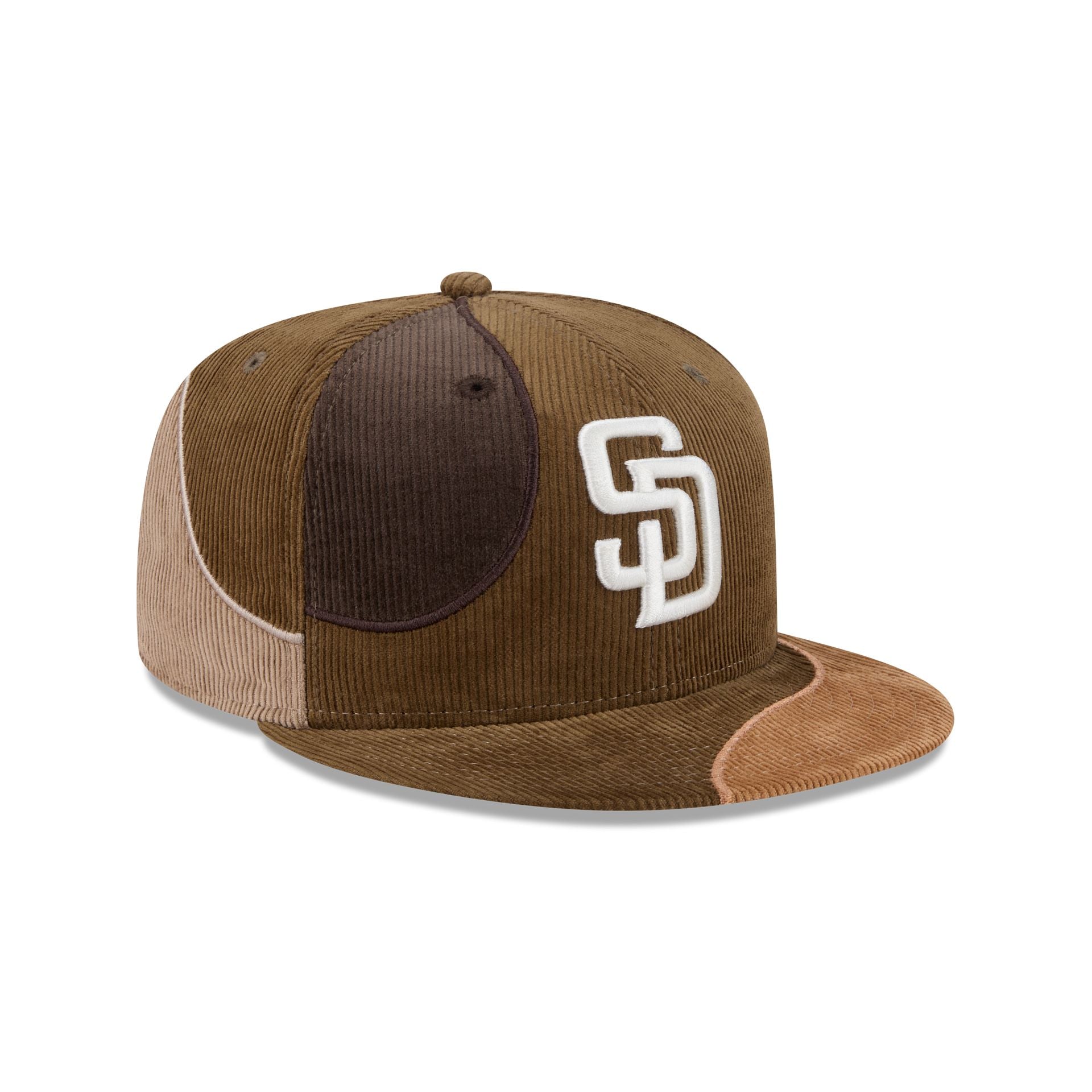 Just Caps Patch Corduroy San Diego Padres 59FIFTY Fitted Hat - Image 3
