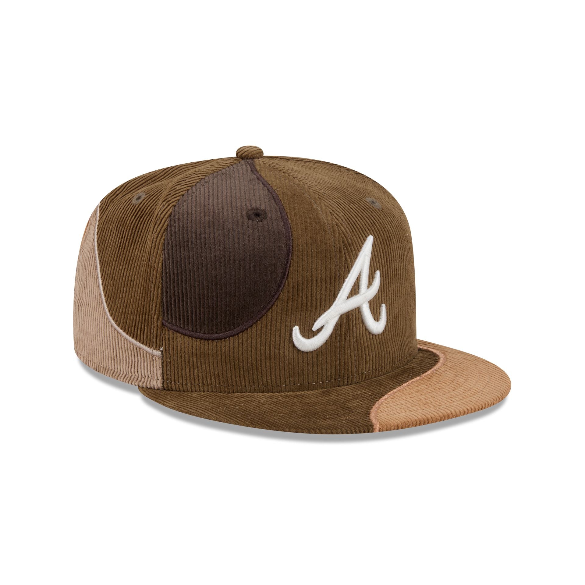 Just Caps Patch Corduroy Atlanta Braves 59FIFTY Fitted Hat - Image 3