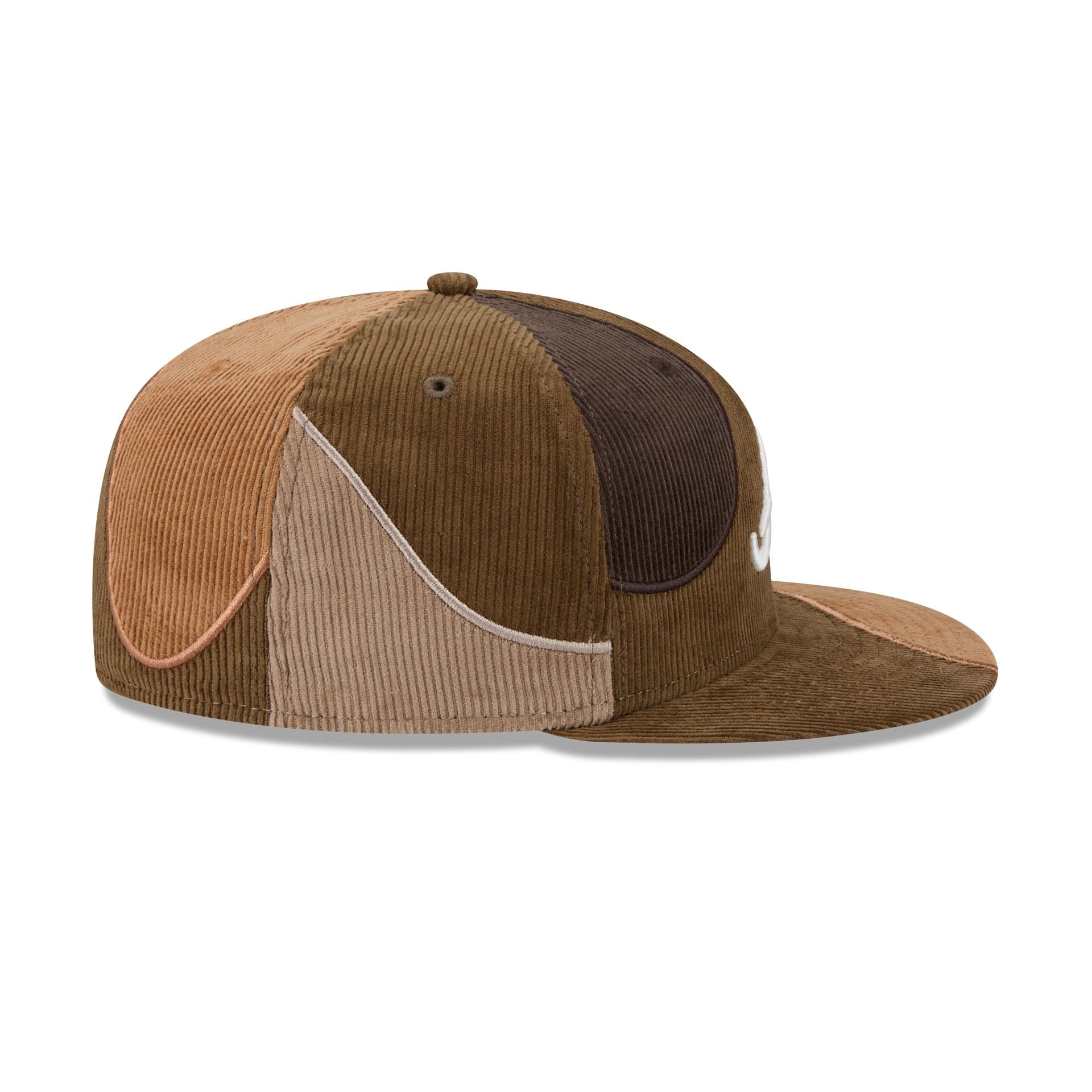 Just Caps Patch Corduroy Atlanta Braves 59FIFTY Fitted Hat - Image 5