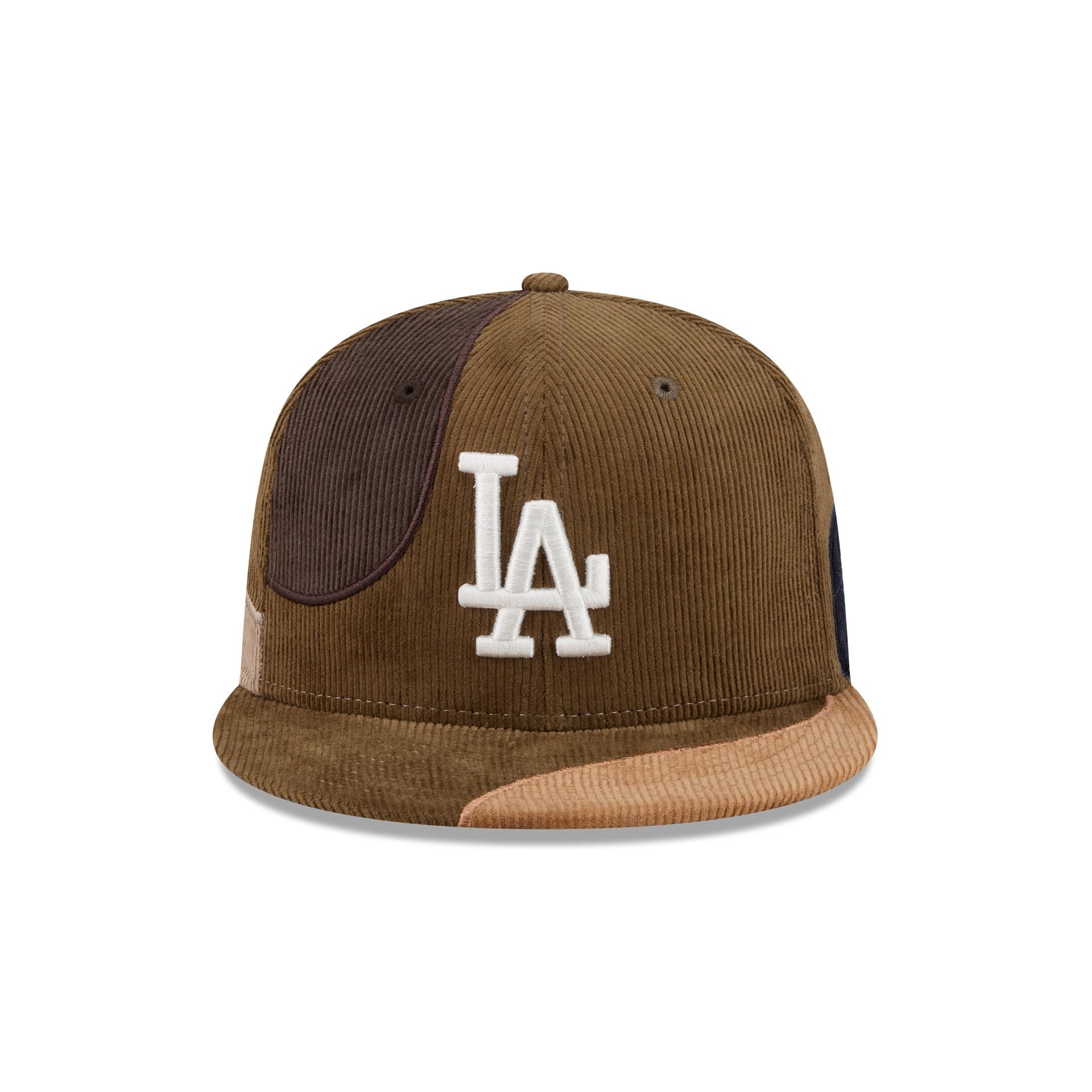 Just Caps Patch Corduroy Los Angeles Dodgers 59FIFTY Fitted Hat - Image 2
