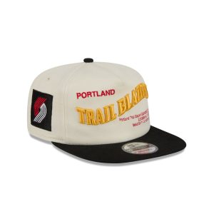 Portland Trail Blazers Conference Script Chrome White 19TWENTY Adjustable Hat