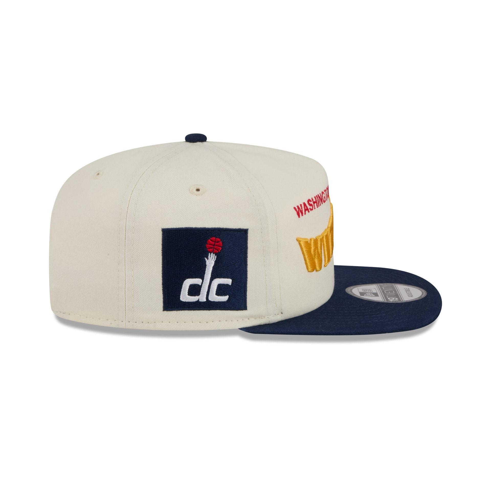 Washington Wizards Conference Script Chrome White 19TWENTY Adjustable Hat - Image 4